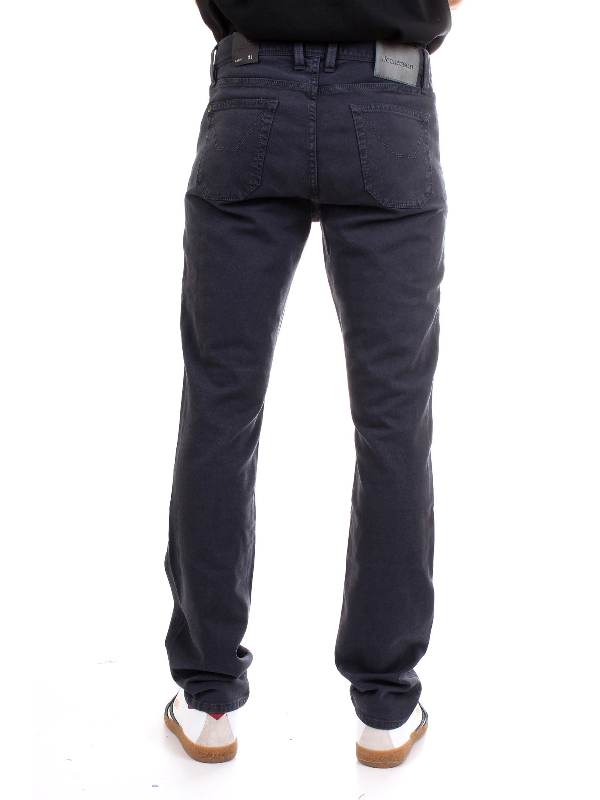 JECKERSON P00UPA077T042260 Blue Clothing Man Trousers JECKERSON P00UPA077T042260 Blue Clothing Man Trousers
