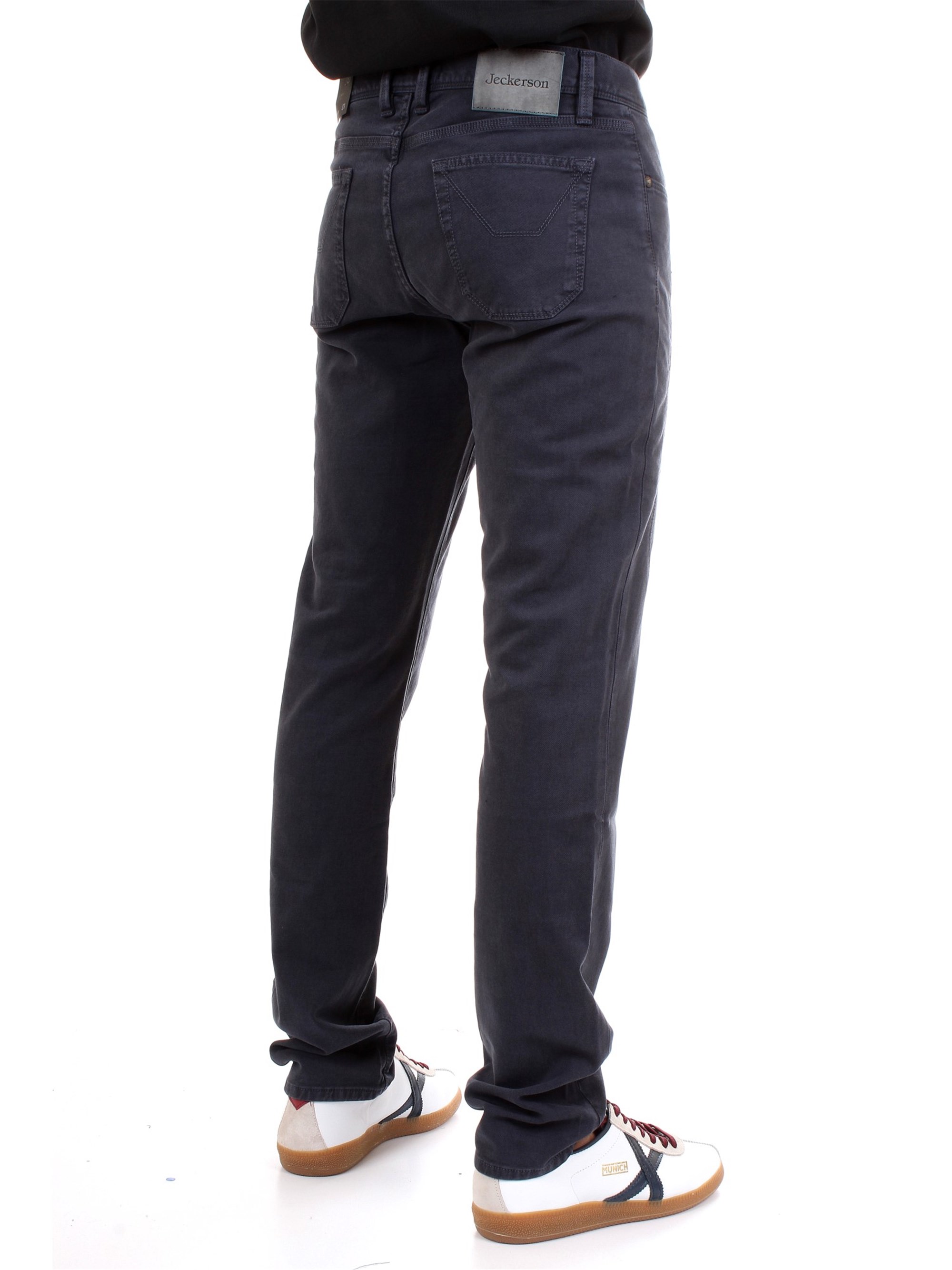 JECKERSON P00UPA077T042260 Blue Clothing Man Trousers JECKERSON P00UPA077T042260 Blue Clothing Man Trousers