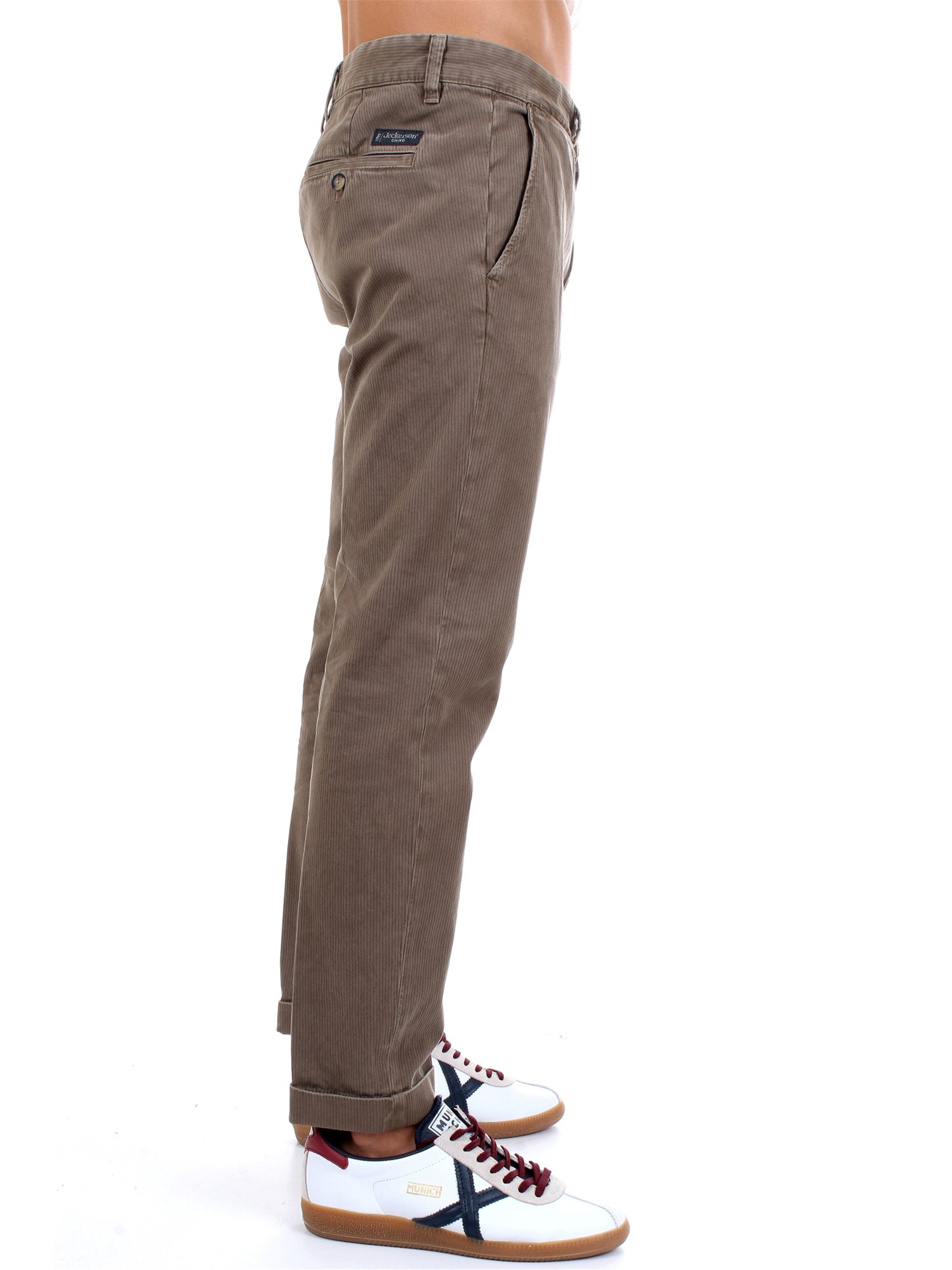 JECKERSON P00UPA046T012353 Tortora Clothing Man Trousers JECKERSON P00UPA046T012353 Tortora Clothing Man Trousers