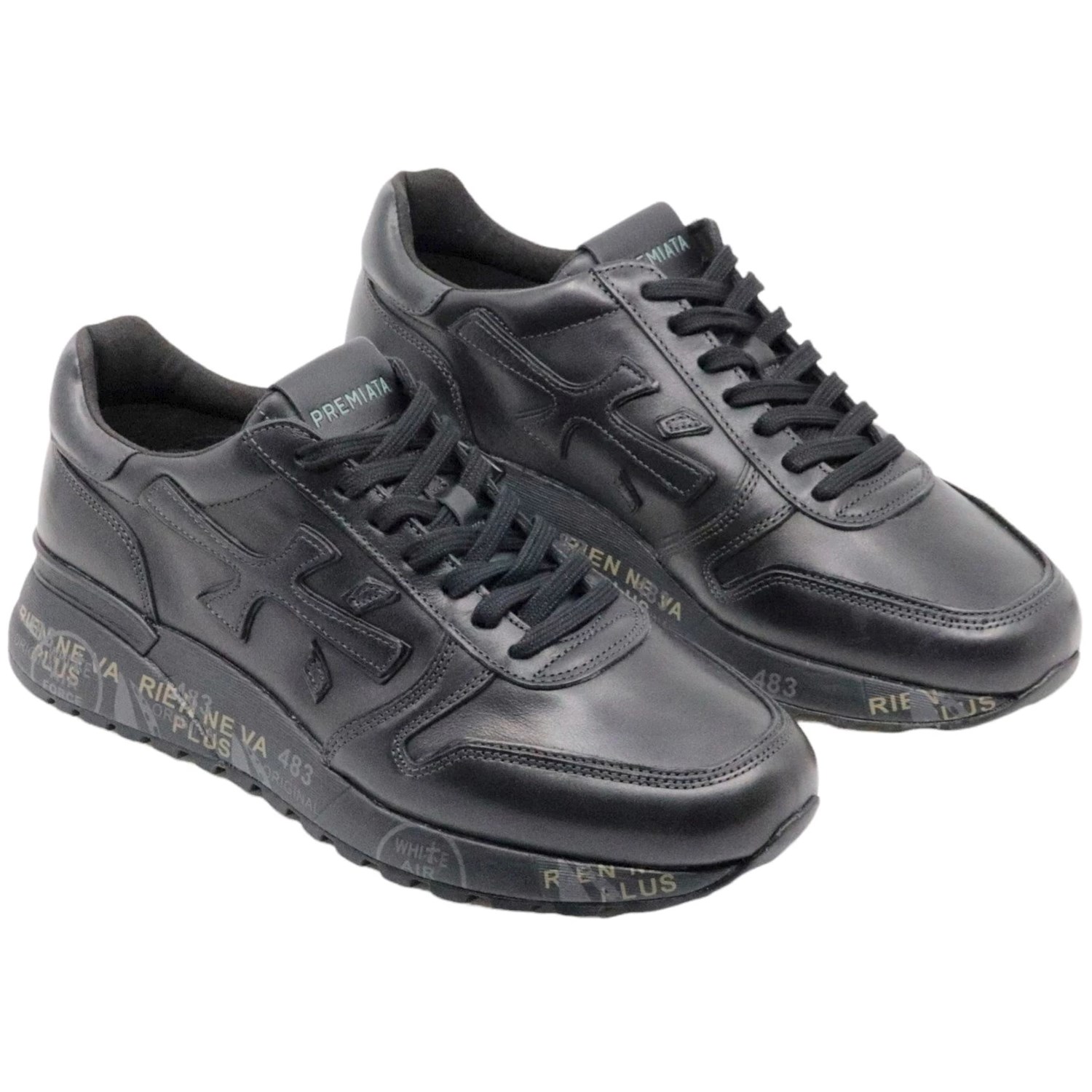 PREMIATA 1453 Black Shoes Man Sneakers PREMIATA 1453 Black Shoes Man Sneakers