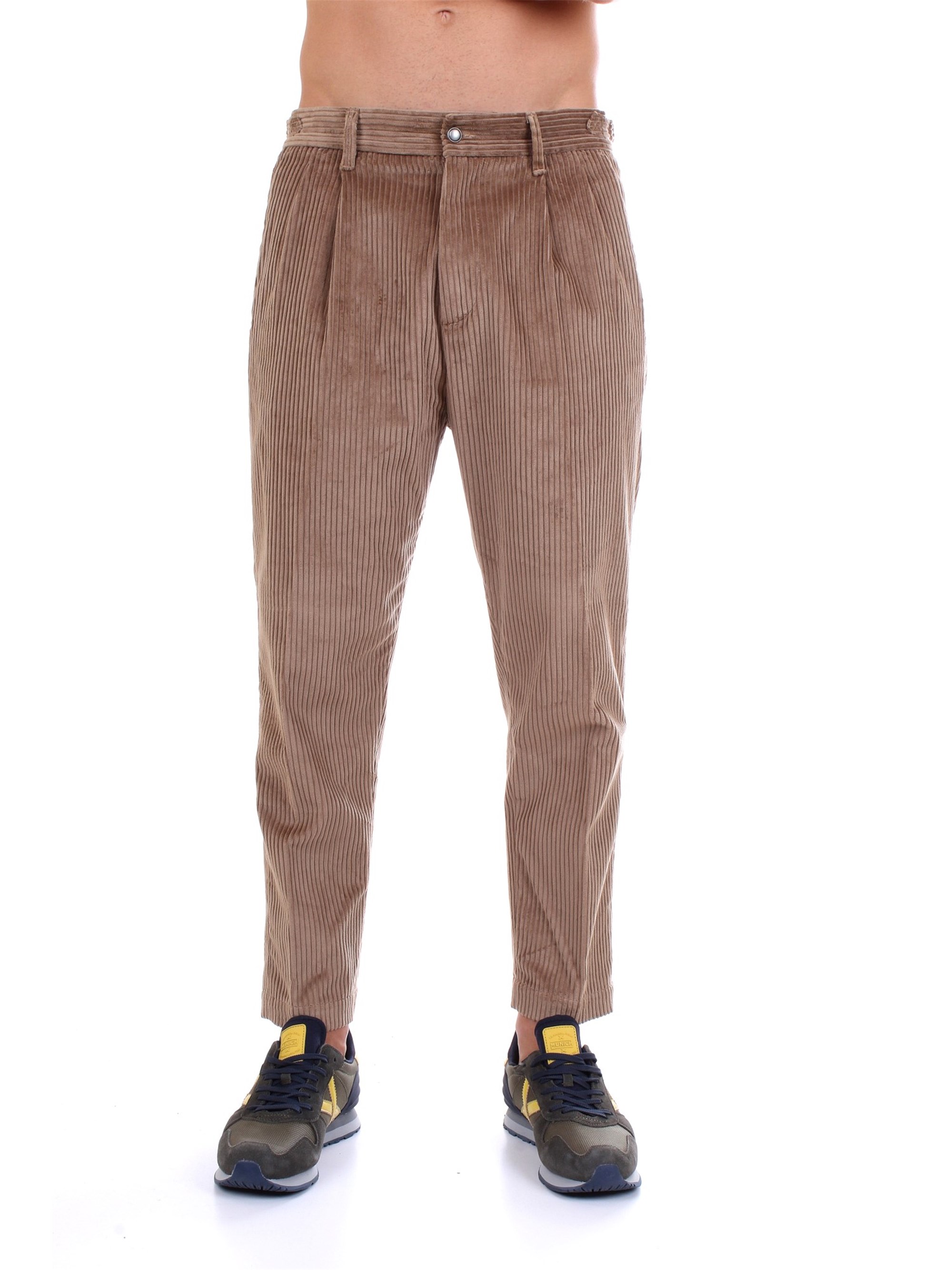 Officina36 0201407180 Beige Clothing Man Trousers Officina36 0201407180 Beige Clothing Man Trousers