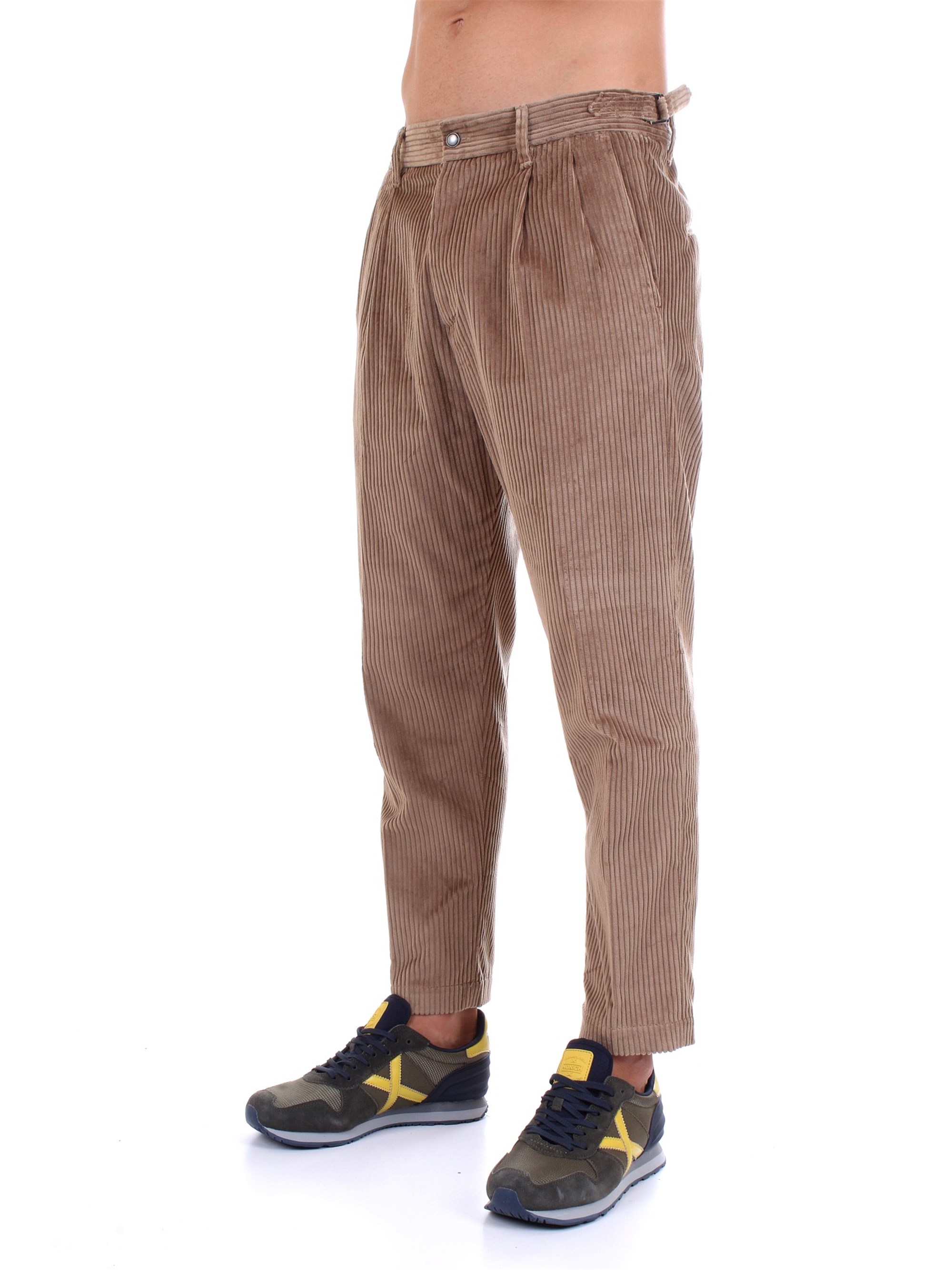 Officina36 0201407180 Beige Clothing Man Trousers Officina36 0201407180 Beige Clothing Man Trousers