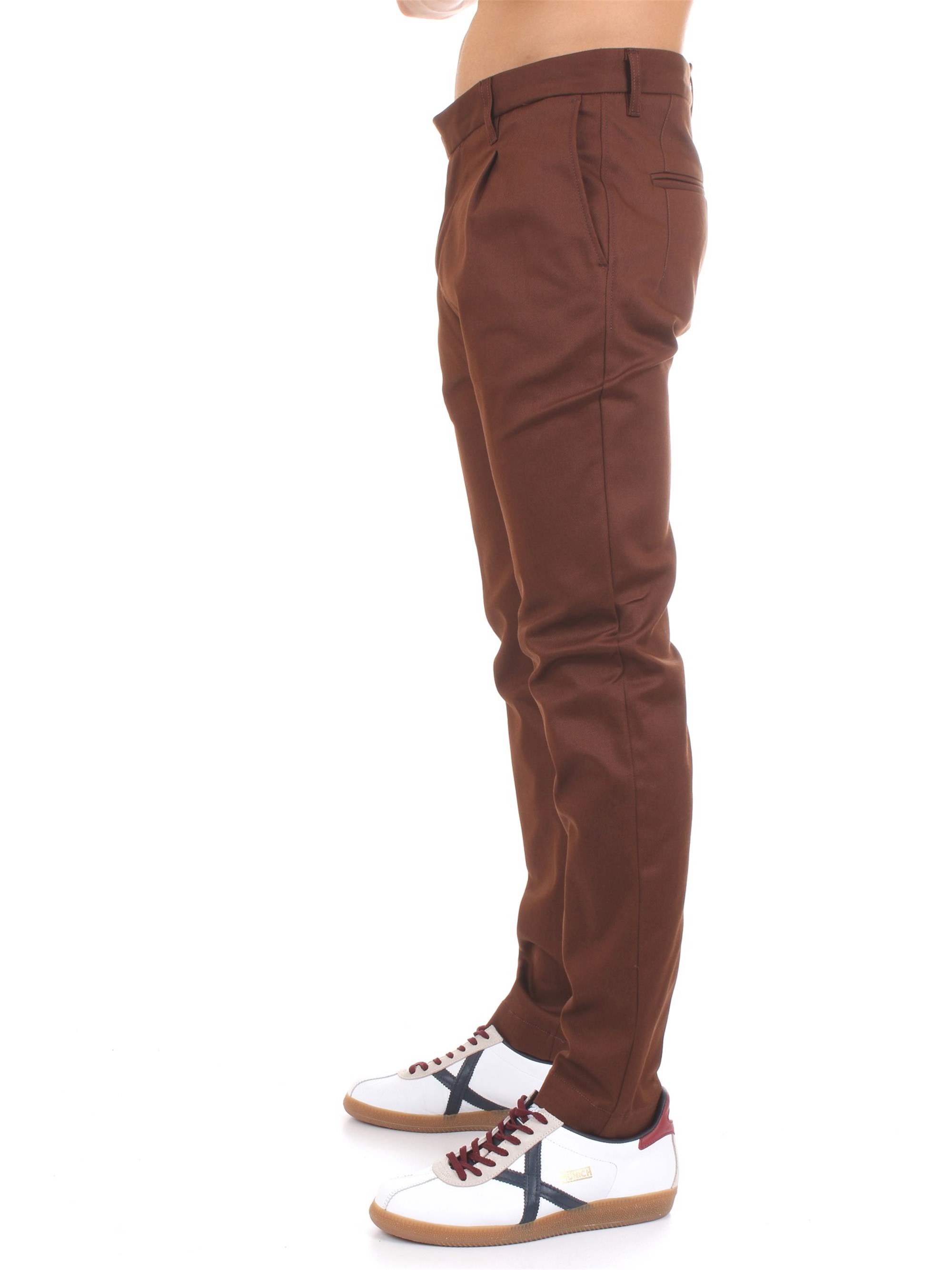 Officina36 0203507193 Brown Clothing Man Trousers Officina36 0203507193 Brown Clothing Man Trousers