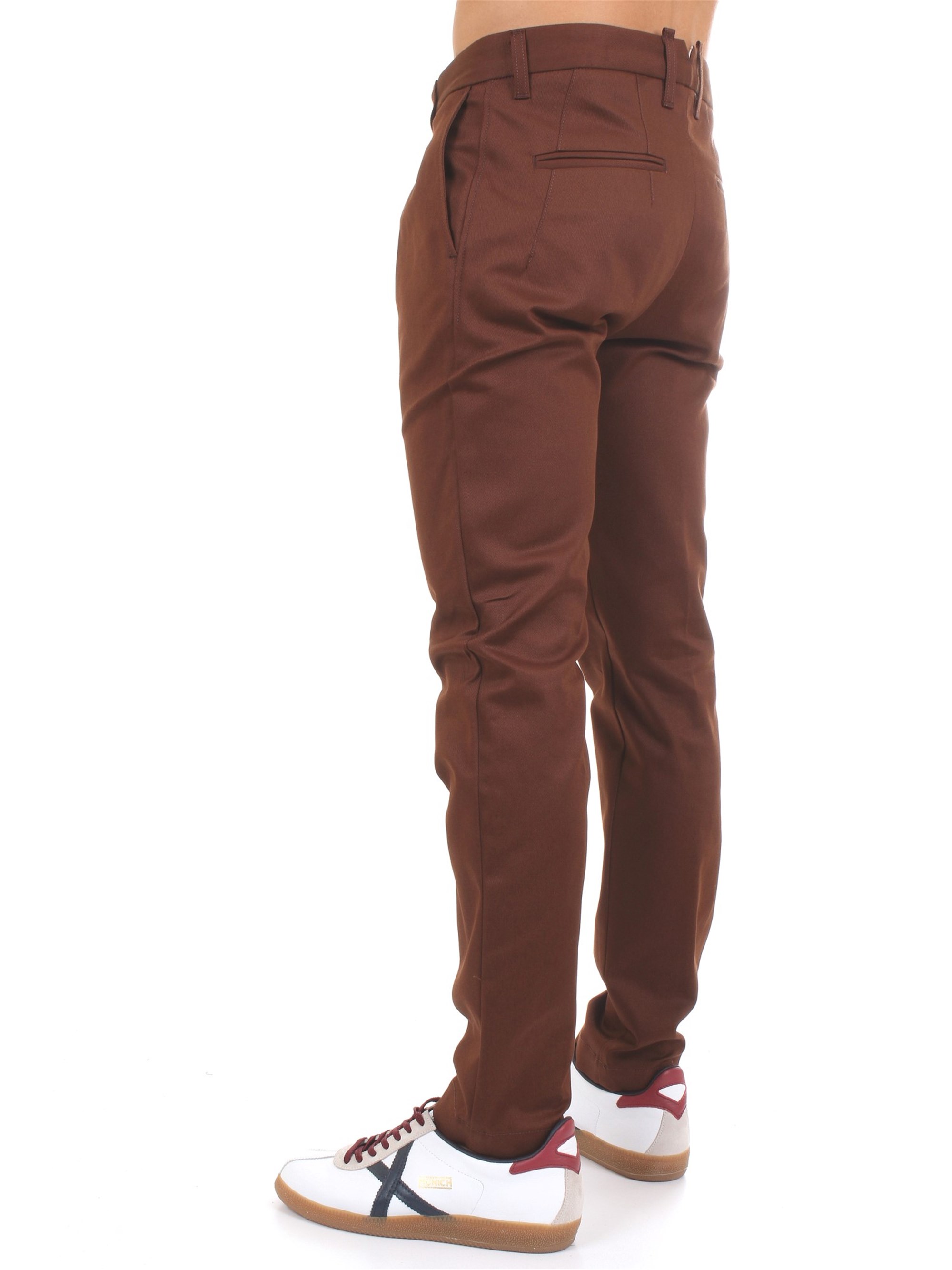 Officina36 0203507193 Brown Clothing Man Trousers Officina36 0203507193 Brown Clothing Man Trousers