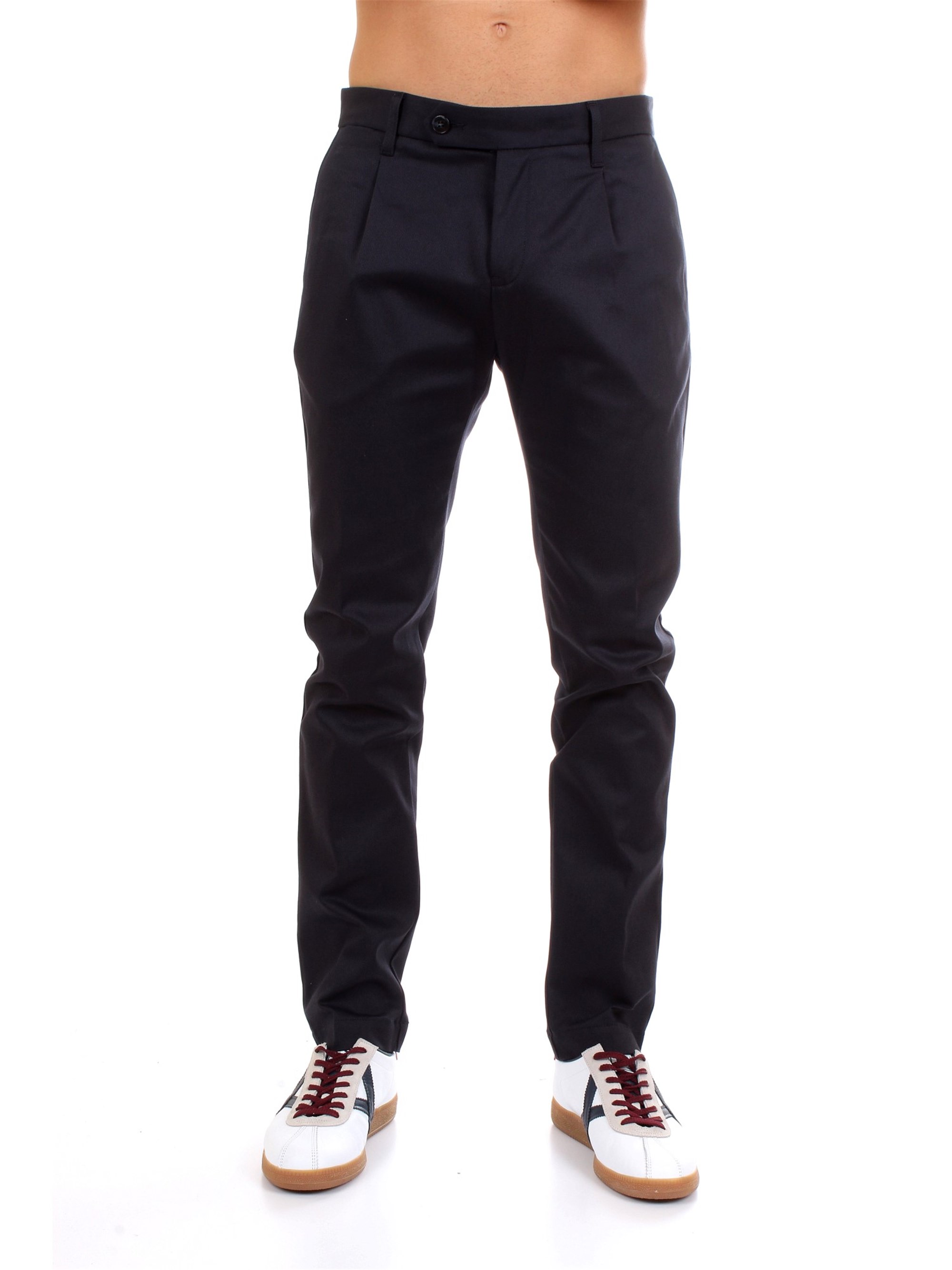 Officina36 0203507193 Blue Clothing Man Trousers Officina36 0203507193 Blue Clothing Man Trousers