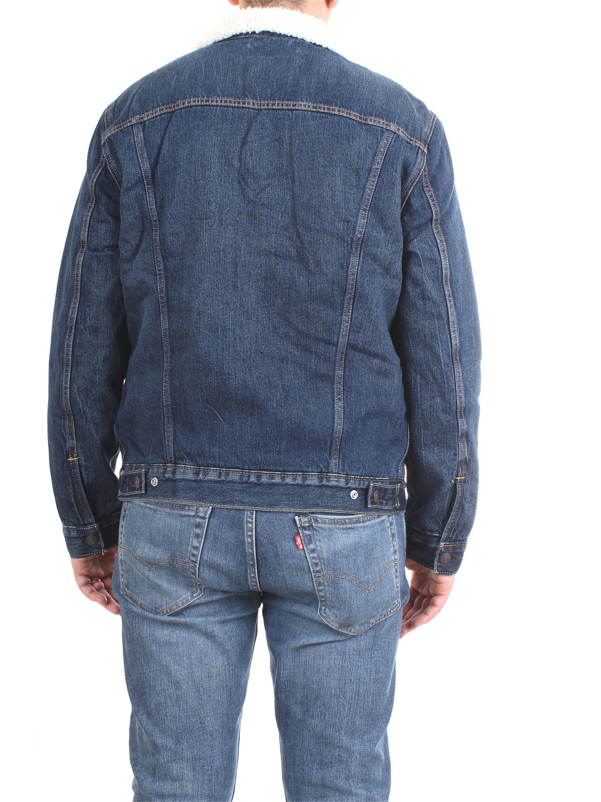 LEVI'S 16365-0105 Blue Clothing Man Jacket LEVI'S 16365-0105 Blue Clothing Man Jacket
