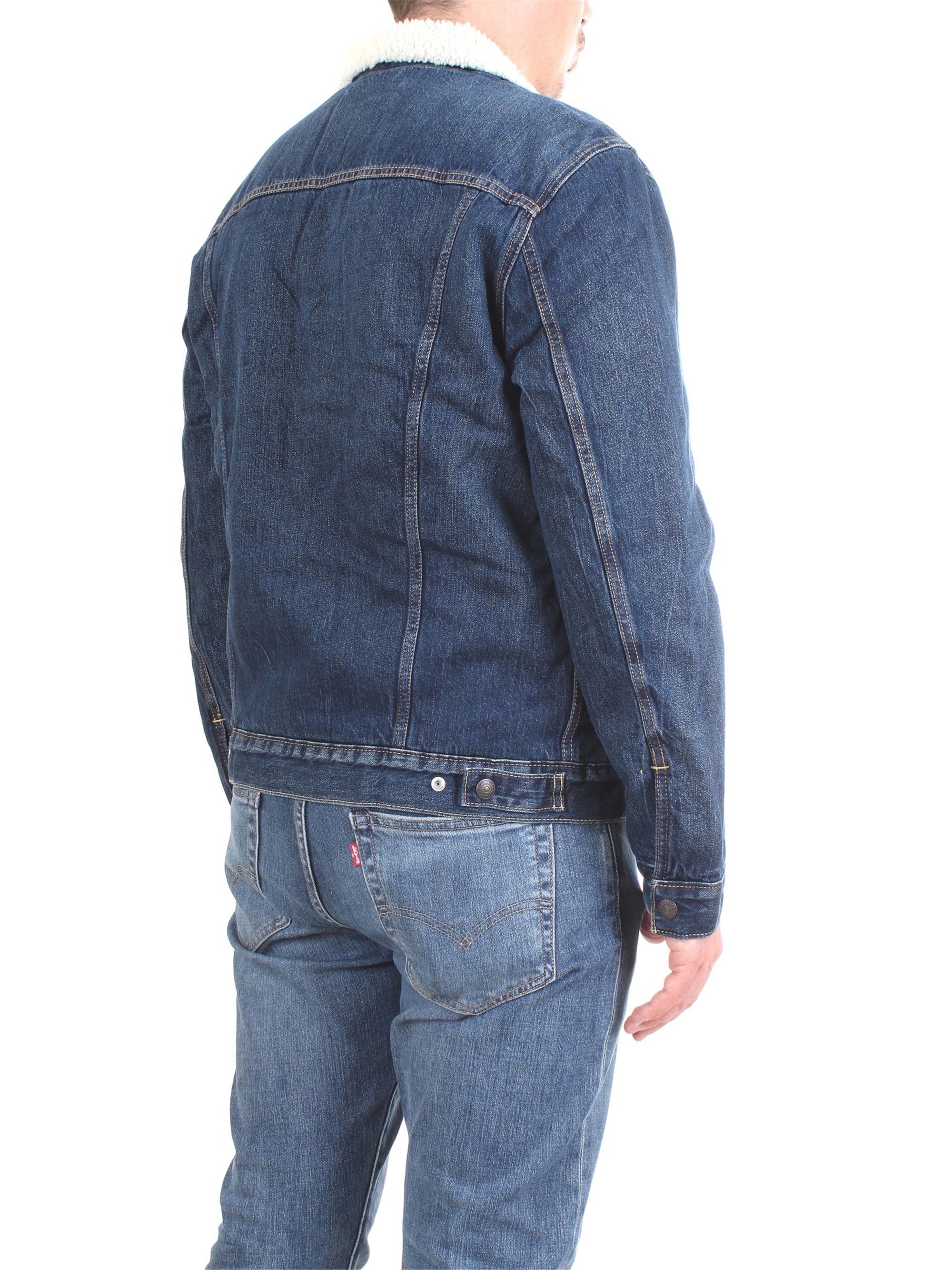 LEVI'S 16365-0105 Blue Clothing Man Jacket LEVI'S 16365-0105 Blue Clothing Man Jacket