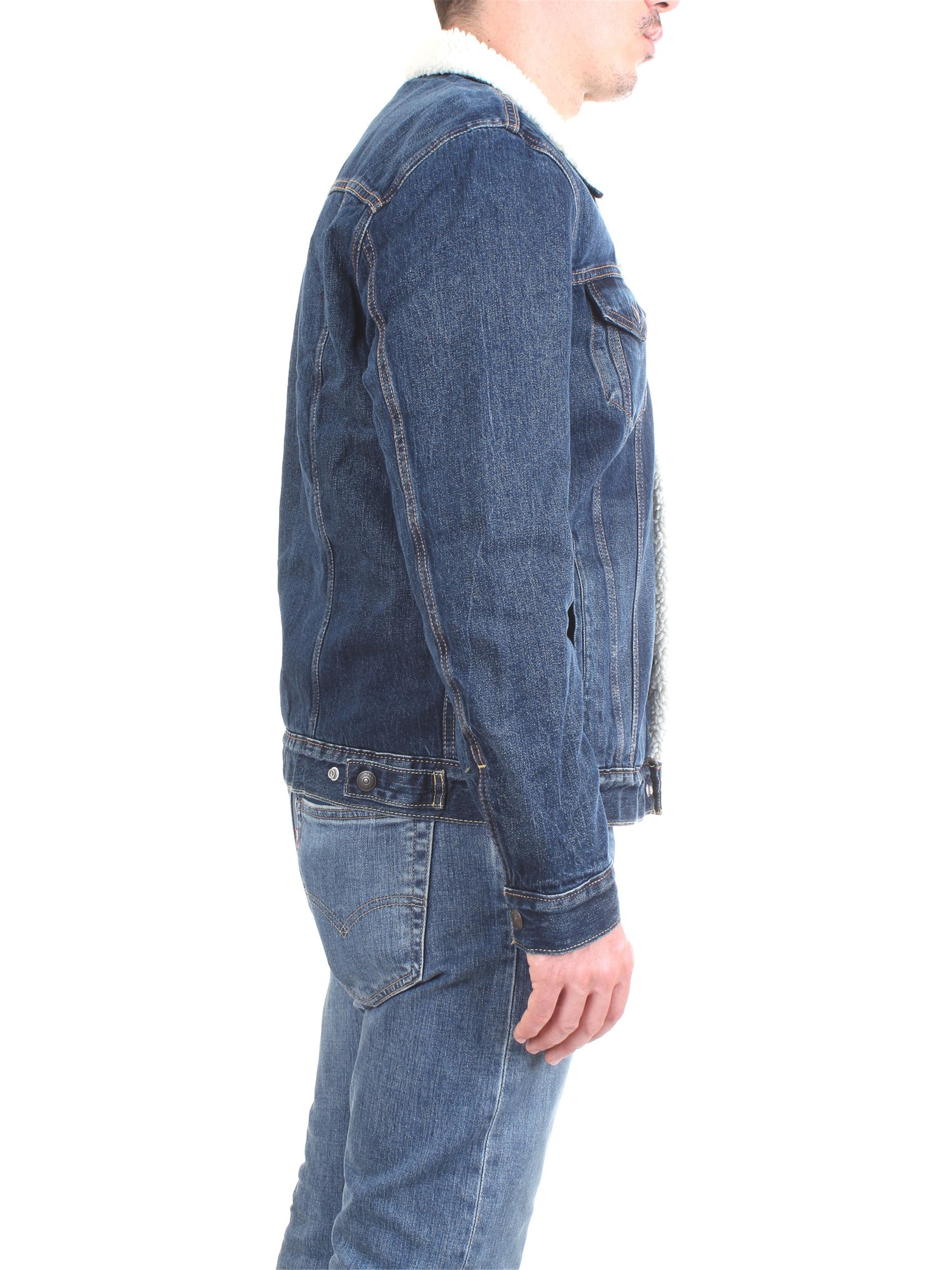 LEVI'S 16365-0105 Blue Clothing Man Jacket LEVI'S 16365-0105 Blue Clothing Man Jacket