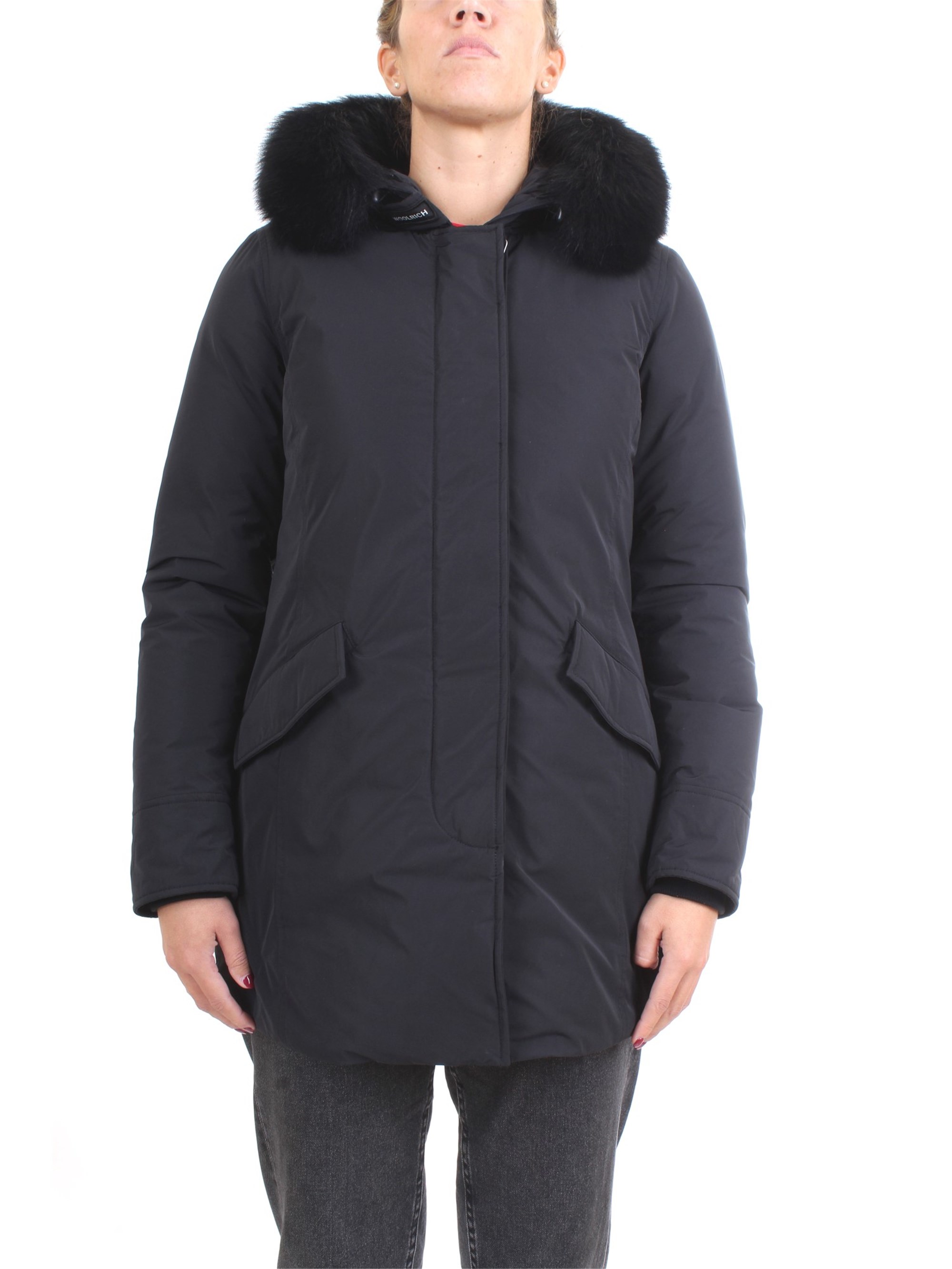 WOOLRICH WWCPS2834 Black Clothing Woman PARKA WOOLRICH WWCPS2834 Black Clothing Woman PARKA