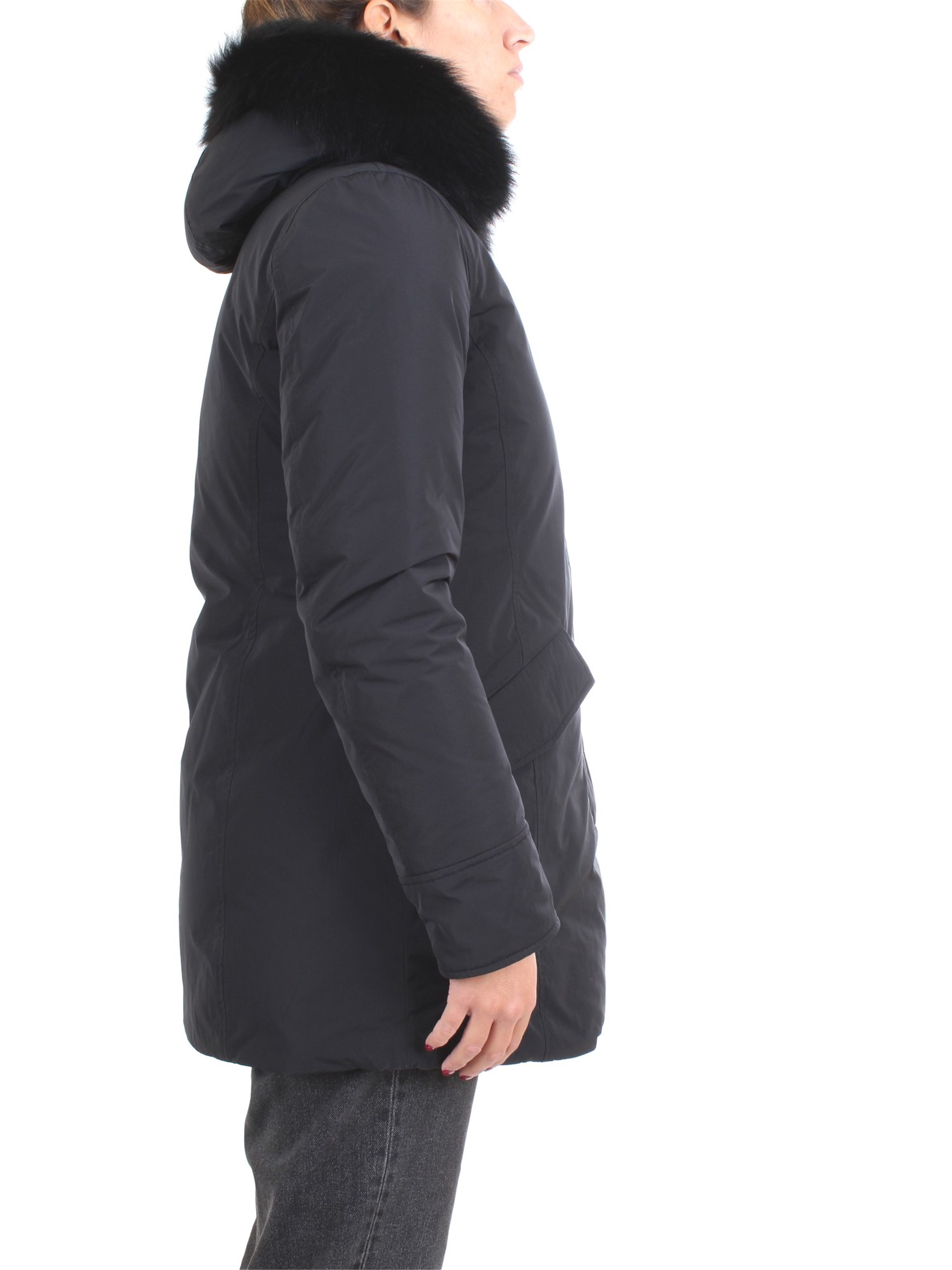 WOOLRICH WWCPS2834 Black Clothing Woman PARKA WOOLRICH WWCPS2834 Black Clothing Woman PARKA