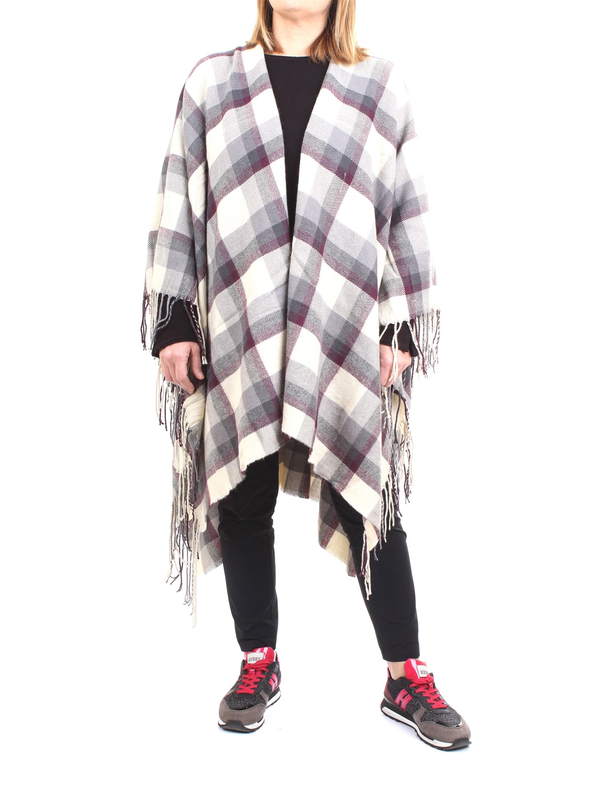 WOOLRICH WWACC1453 Milk Accessories Woman Cape WOOLRICH WWACC1453 Milk Accessories Woman Cape