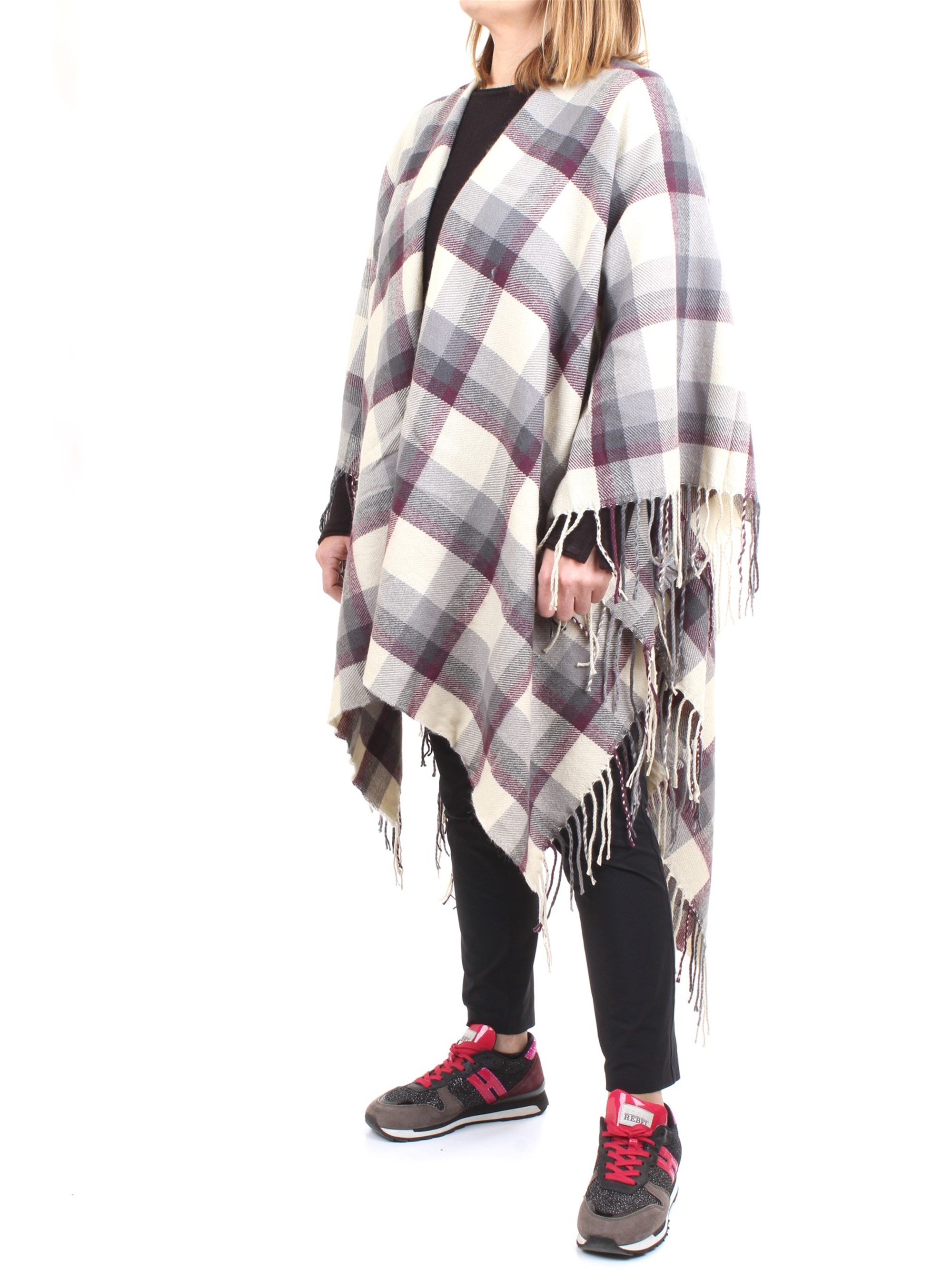 WOOLRICH WWACC1453 Milk Accessories Woman Cape WOOLRICH WWACC1453 Milk Accessories Woman Cape