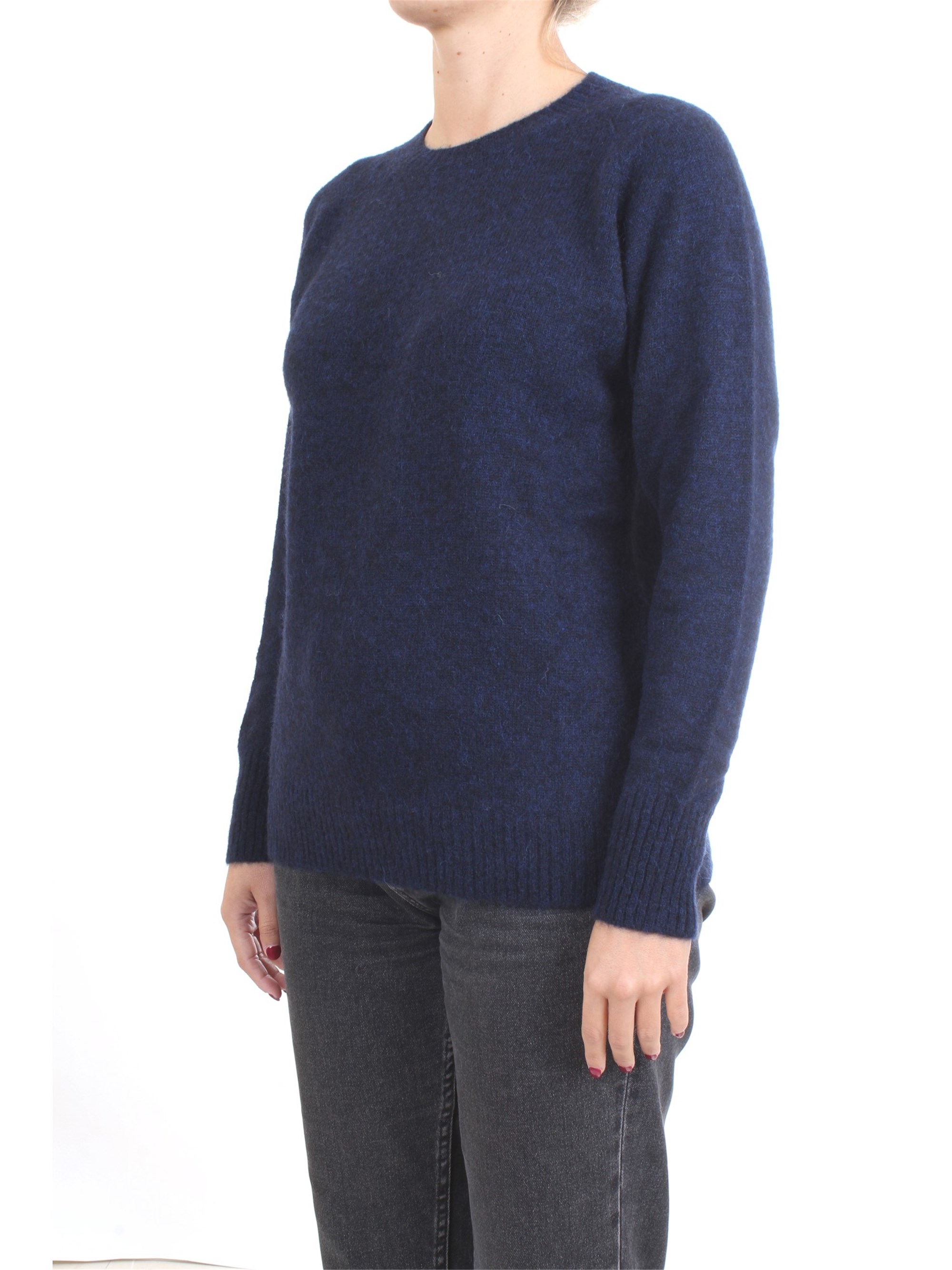 WOOLRICH WWMAG1811 Blue Clothing Woman Pullover WOOLRICH WWMAG1811 Blue Clothing Woman Pullover