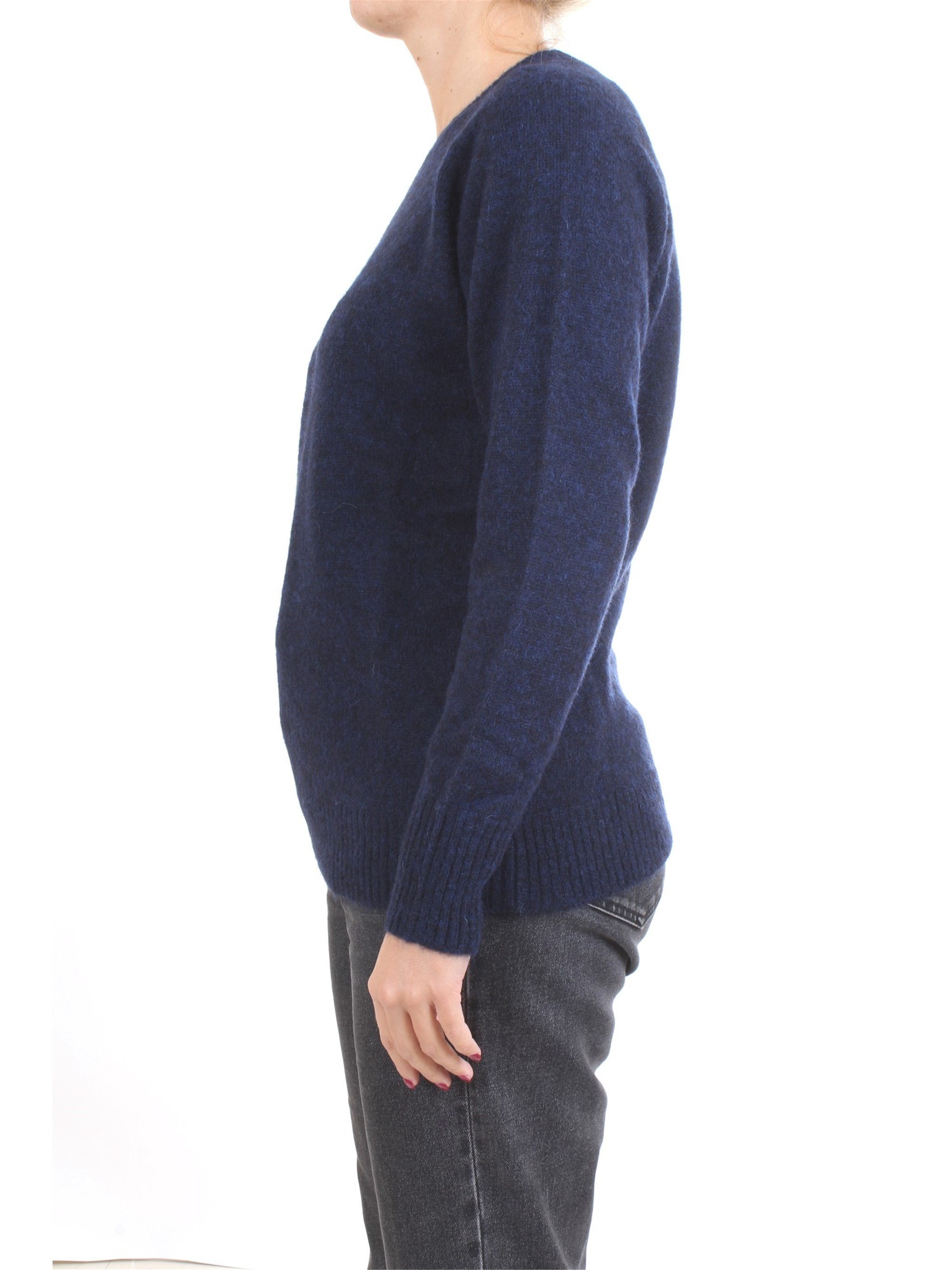 WOOLRICH WWMAG1811 Blue Clothing Woman Pullover WOOLRICH WWMAG1811 Blue Clothing Woman Pullover