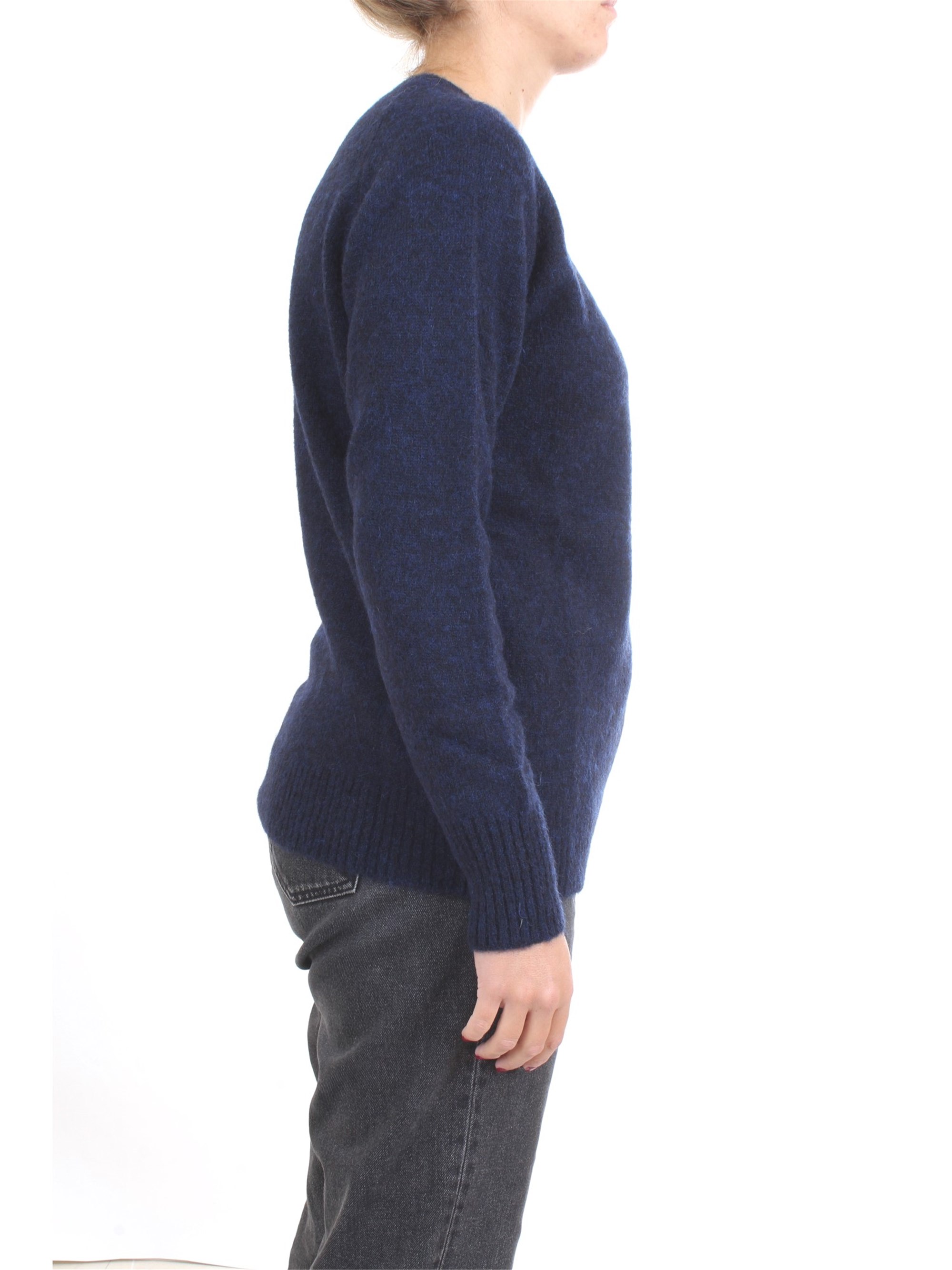 WOOLRICH WWMAG1811 Blue Clothing Woman Pullover WOOLRICH WWMAG1811 Blue Clothing Woman Pullover
