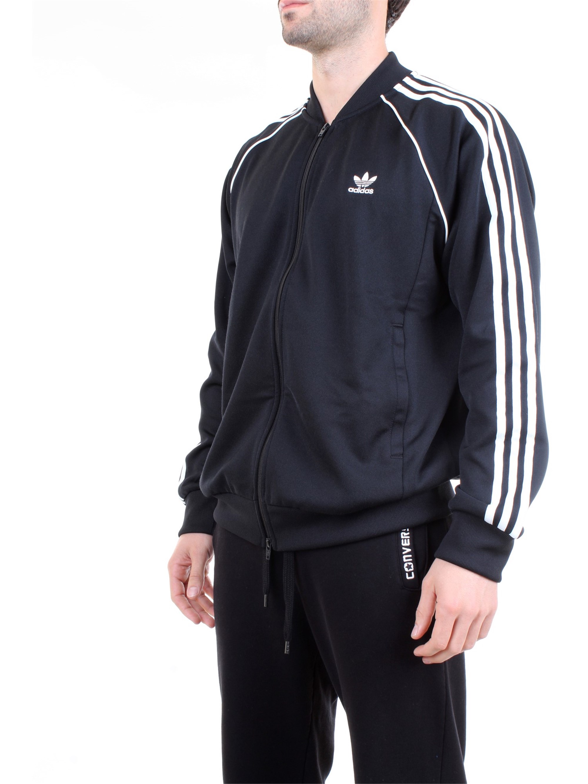 ADIDAS ORIGINALS CW1256 Black Clothing Man Sweater ADIDAS ORIGINALS CW1256 Black Clothing Man Sweater
