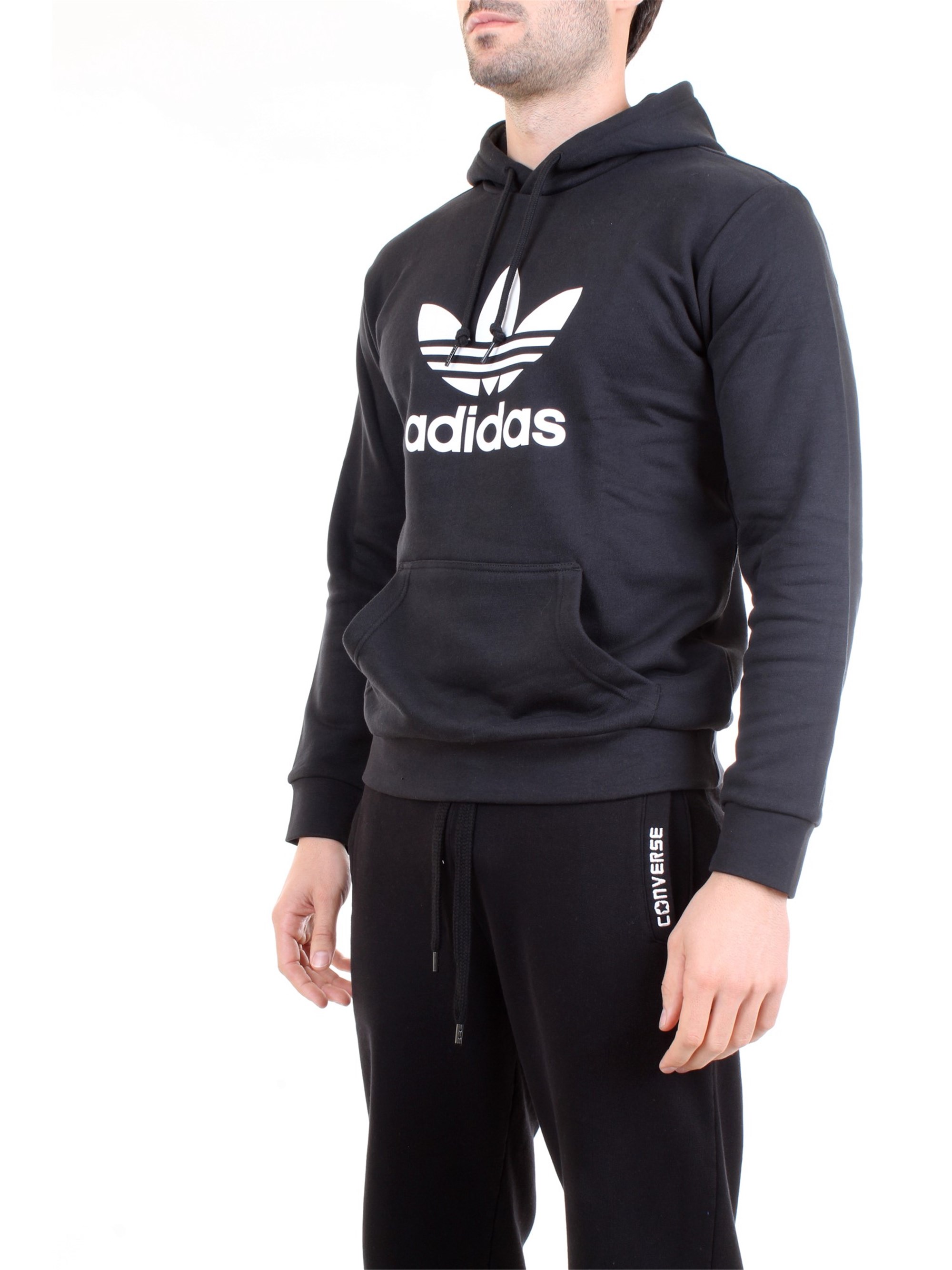 ADIDAS ORIGINALS DT7964 Black Clothing Man Sweater ADIDAS ORIGINALS DT7964 Black Clothing Man Sweater