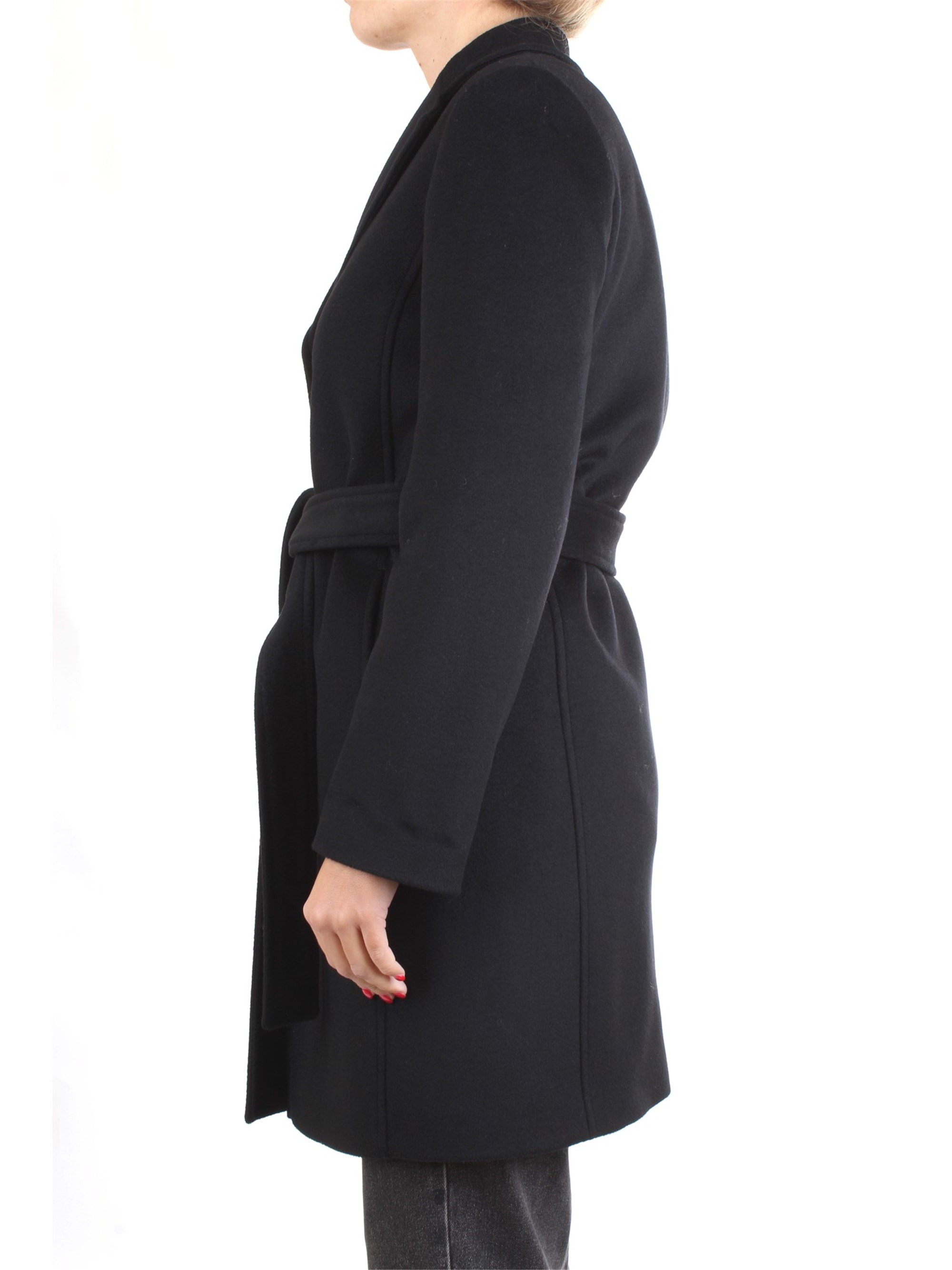 PENNYBLACK 20145519 Nero Abbigliamento Donna Cappotto PENNYBLACK 20145519 Nero Abbigliamento Donna Cappotto