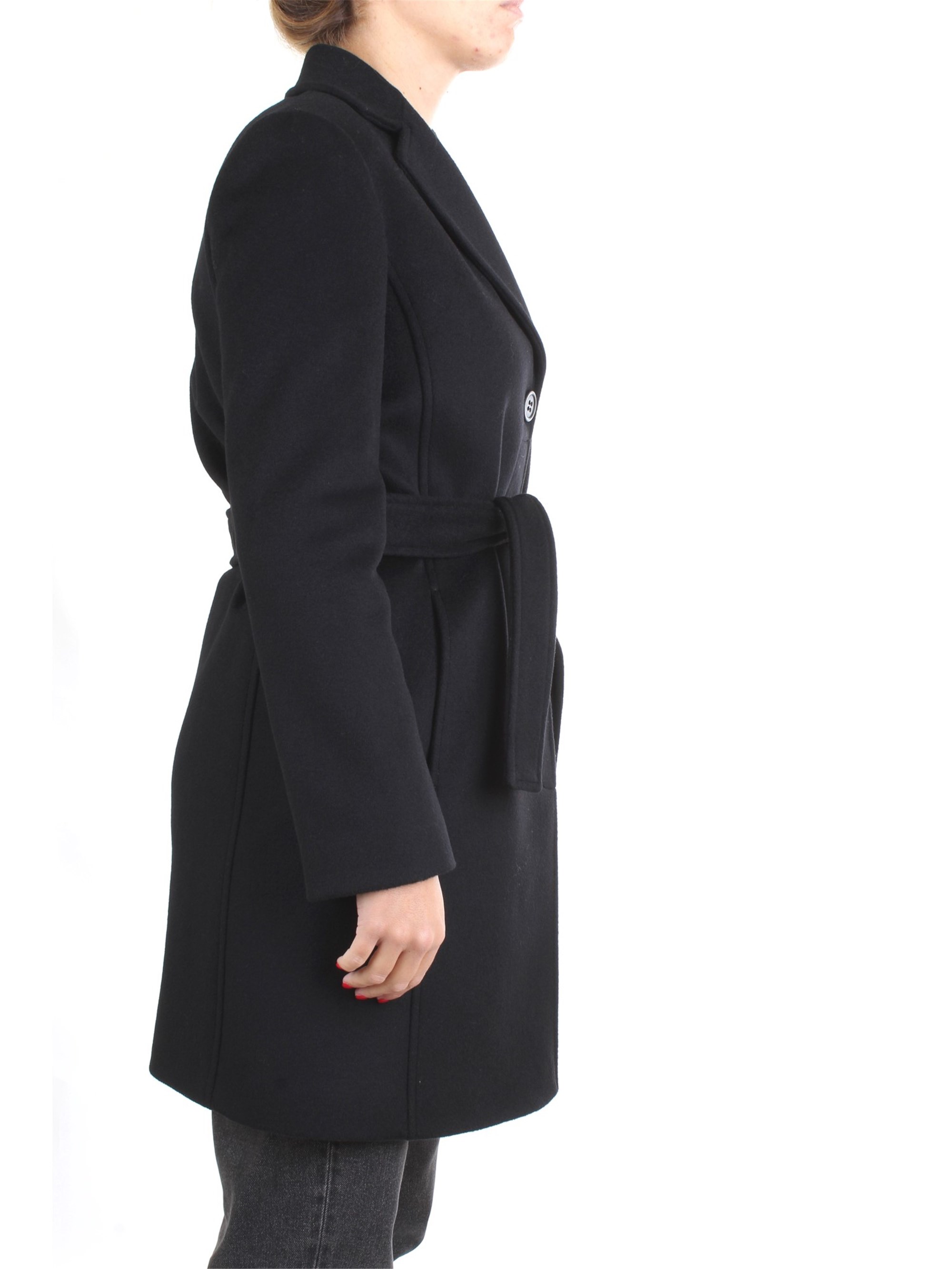PENNYBLACK 20145519 Nero Abbigliamento Donna Cappotto PENNYBLACK 20145519 Nero Abbigliamento Donna Cappotto