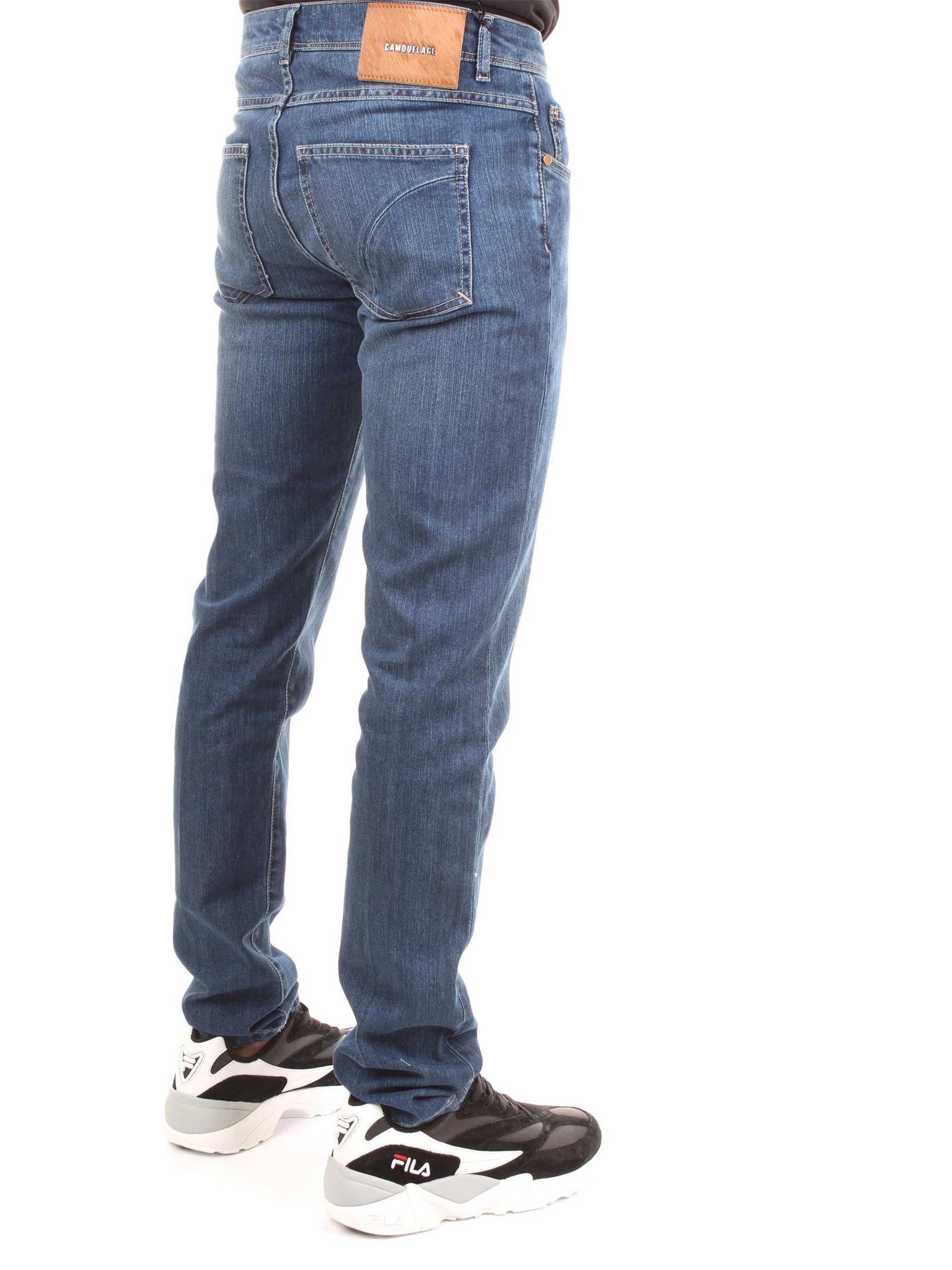 CAMOUFLAGE D00 A320 Blue Clothing Man Jeans CAMOUFLAGE D00 A320 Blue Clothing Man Jeans