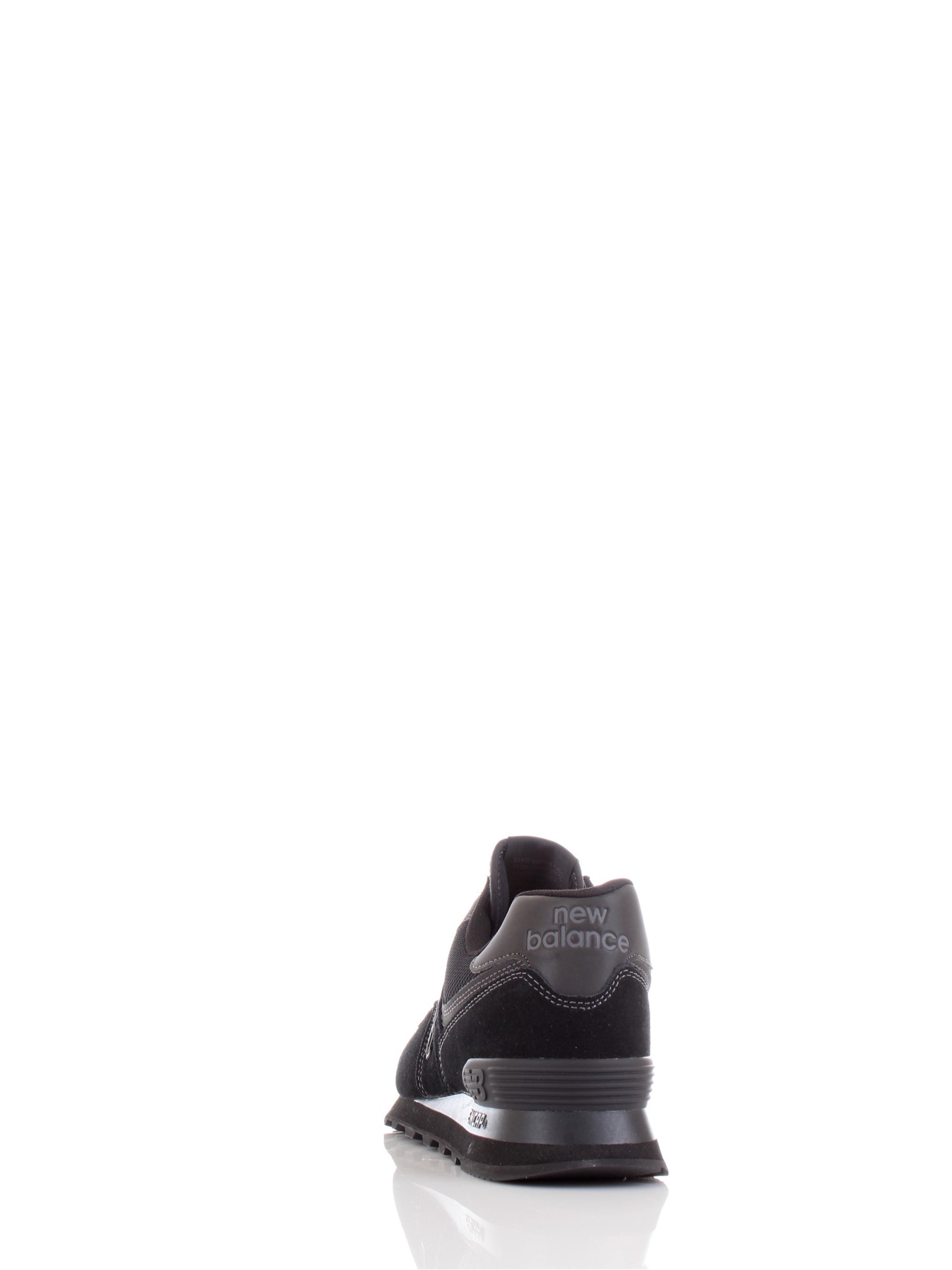 NEW BALANCE ML574E Black Shoes Man Sneakers NEW BALANCE ML574E Black Shoes Man Sneakers