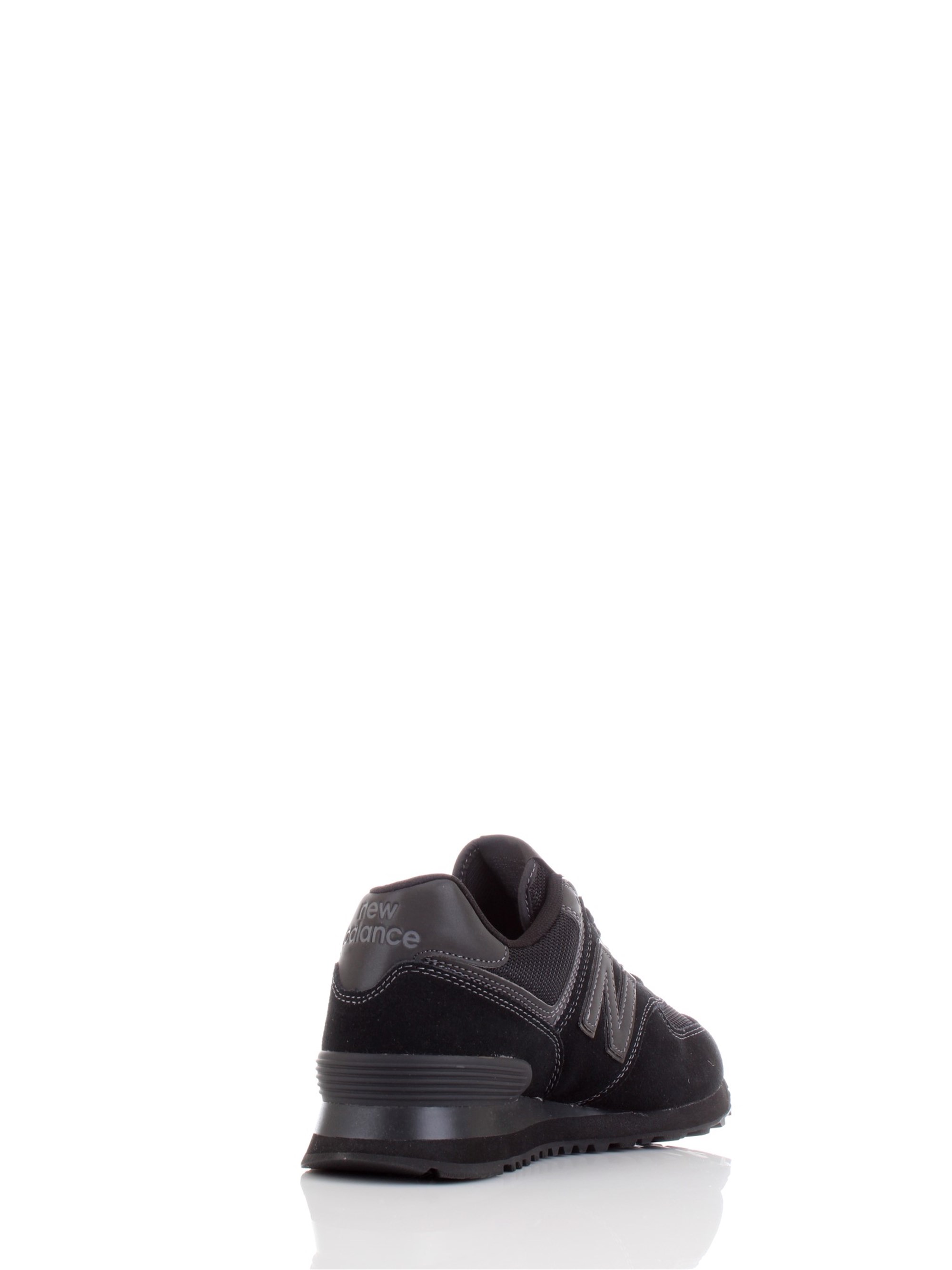 NEW BALANCE ML574E Black Shoes Man Sneakers NEW BALANCE ML574E Black Shoes Man Sneakers