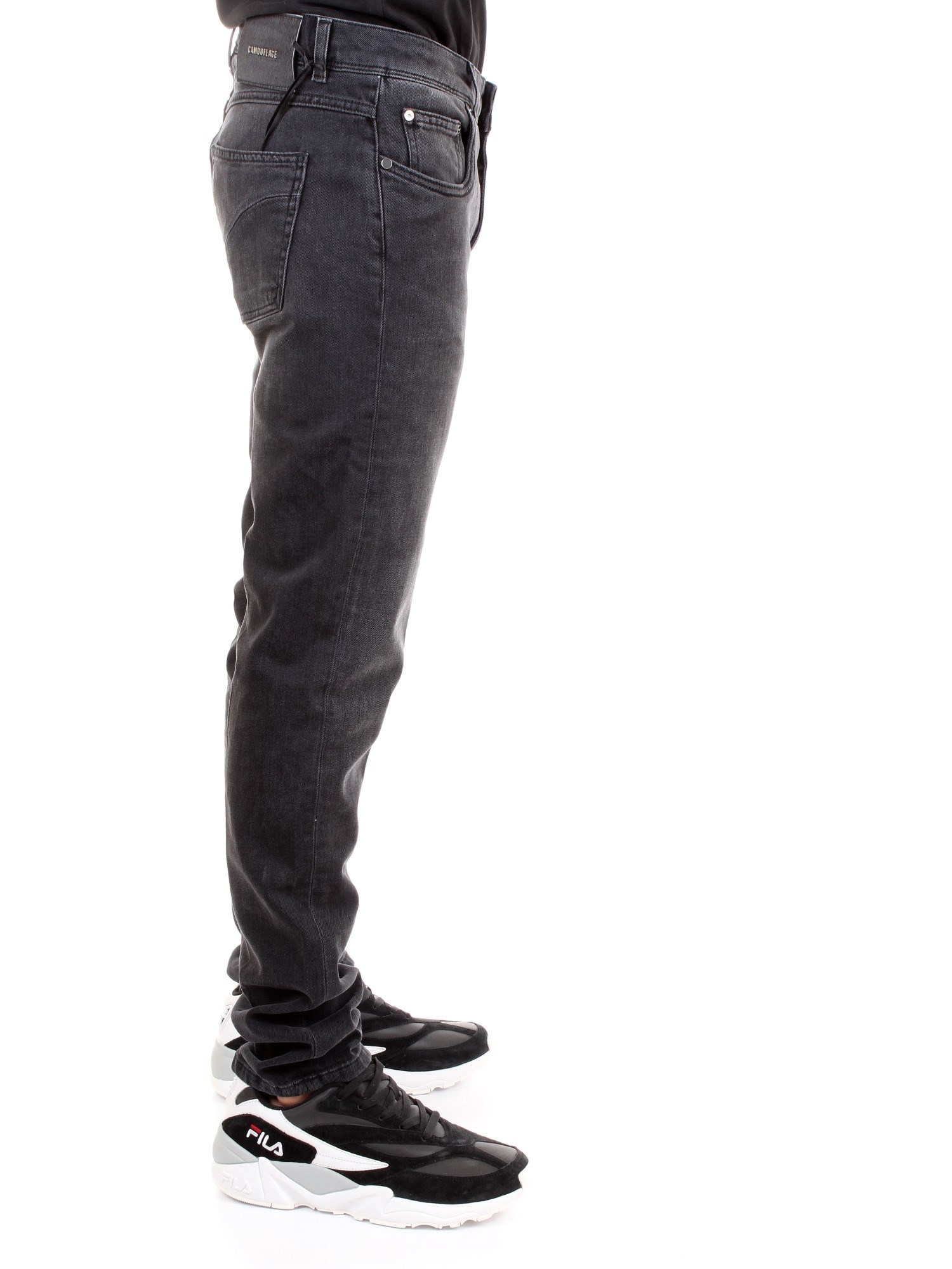 CAMOUFLAGE D28 A340 Black Clothing Man Jeans CAMOUFLAGE D28 A340 Black Clothing Man Jeans