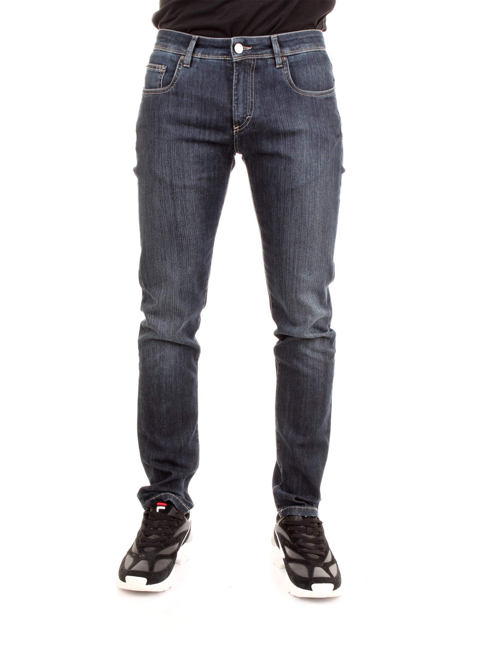 CAMOUFLAGE D00 A154 Dark blue Clothing Man Jeans CAMOUFLAGE D00 A154 Dark blue Clothing Man Jeans