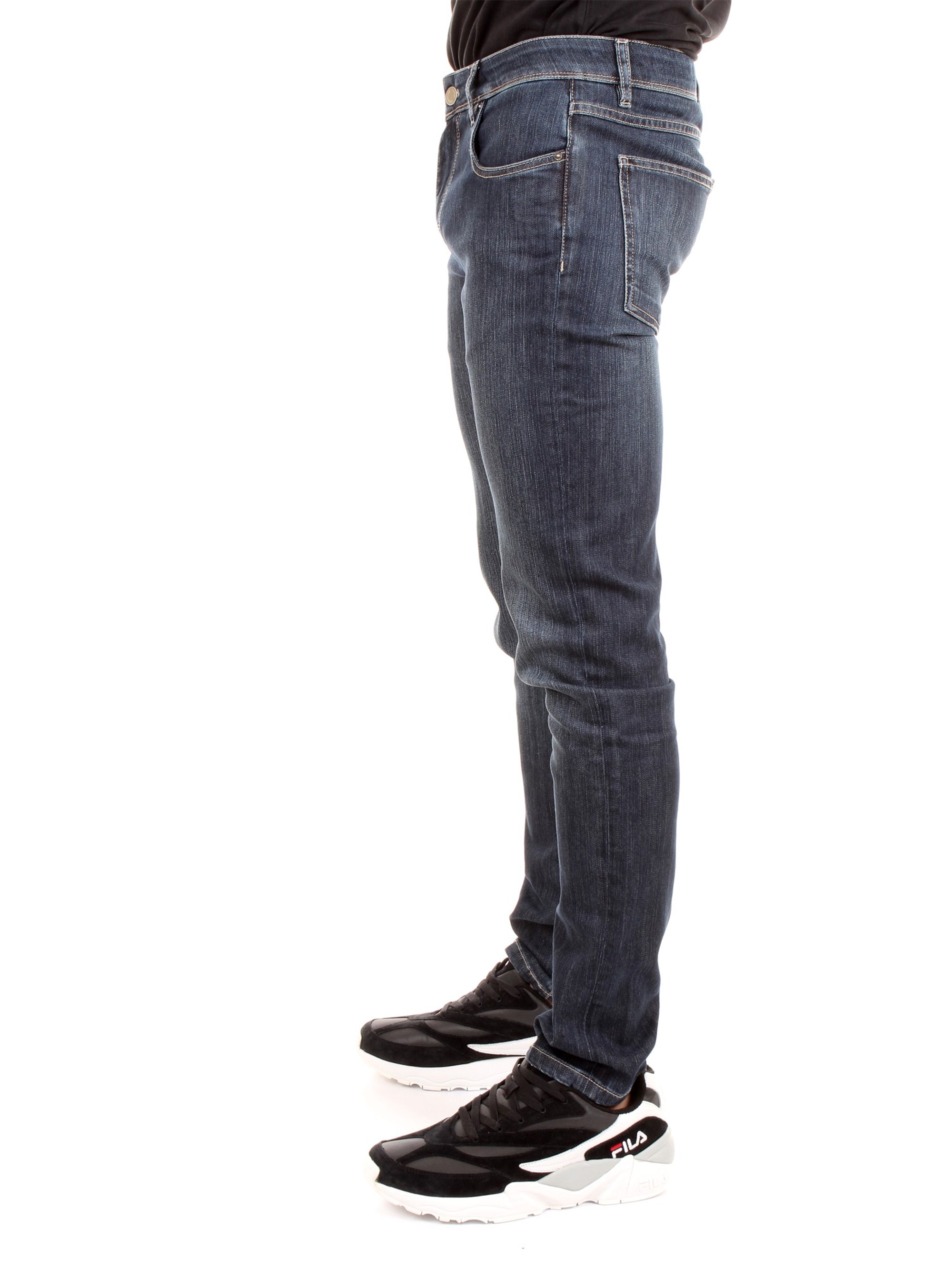 CAMOUFLAGE D00 A154 Dark blue Clothing Man Jeans CAMOUFLAGE D00 A154 Dark blue Clothing Man Jeans