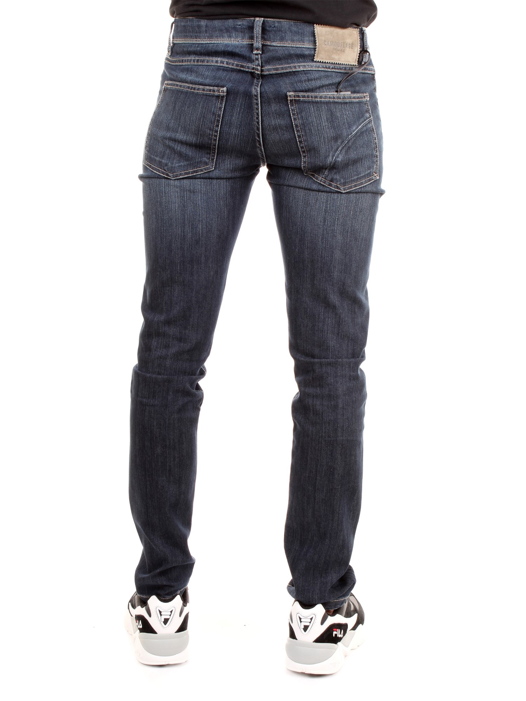 CAMOUFLAGE D00 A154 Dark blue Clothing Man Jeans CAMOUFLAGE D00 A154 Dark blue Clothing Man Jeans