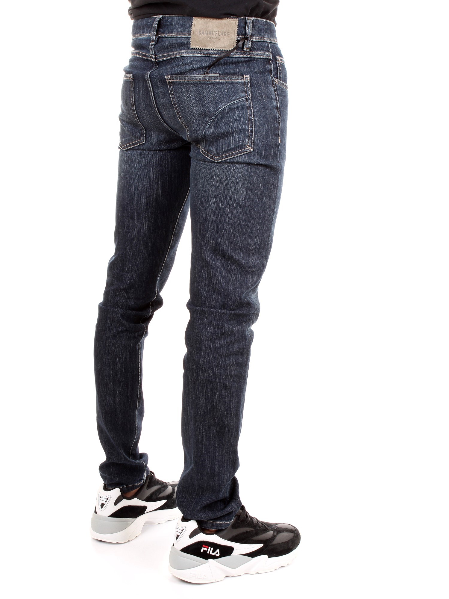 CAMOUFLAGE D00 A154 Dark blue Clothing Man Jeans CAMOUFLAGE D00 A154 Dark blue Clothing Man Jeans