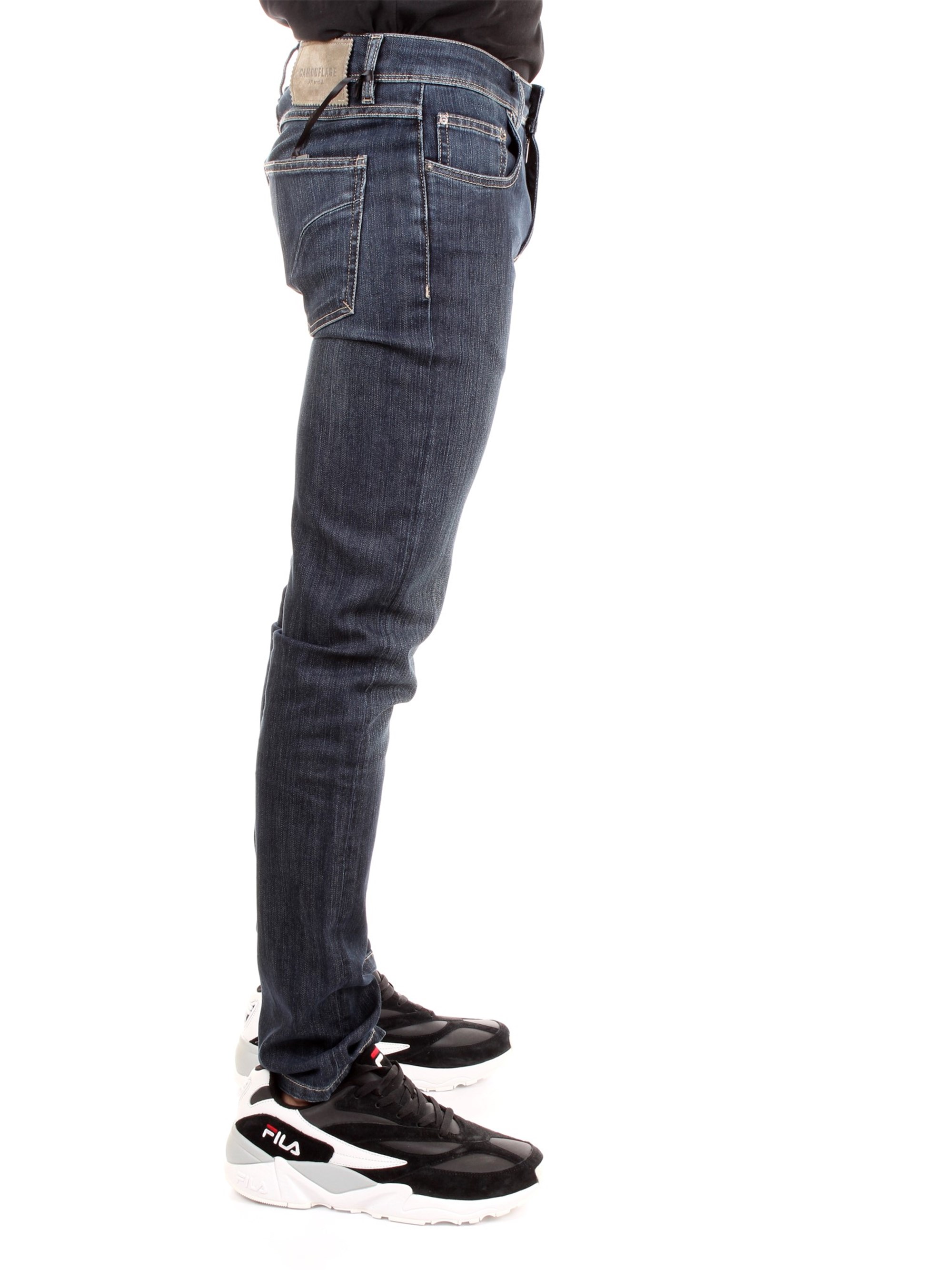 CAMOUFLAGE D00 A154 Dark blue Clothing Man Jeans CAMOUFLAGE D00 A154 Dark blue Clothing Man Jeans