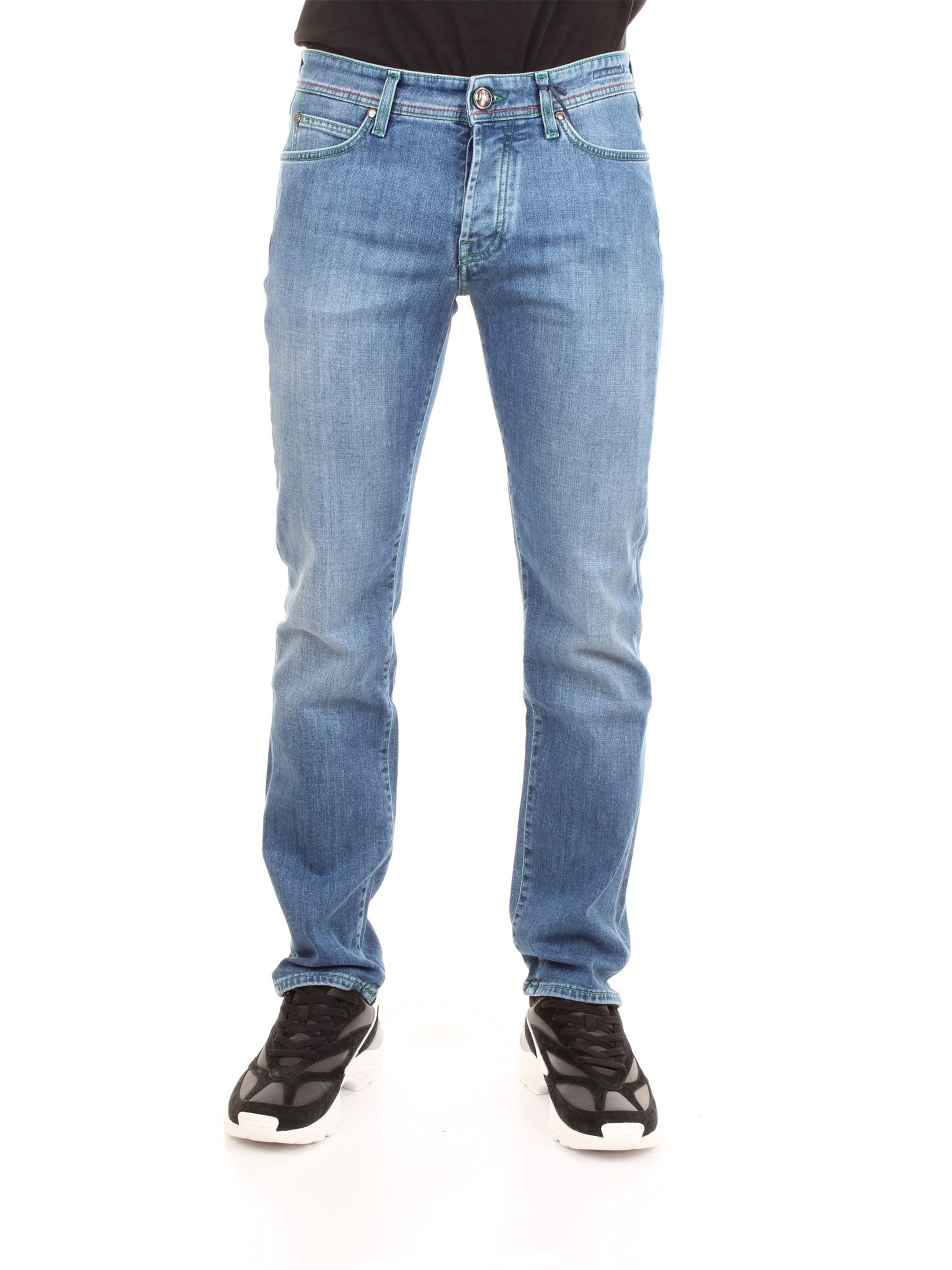 ROY ROGER'S RSU000D14100726 Light blue Clothing Man Jeans ROY ROGER'S RSU000D14100726 Light blue Clothing Man Jeans