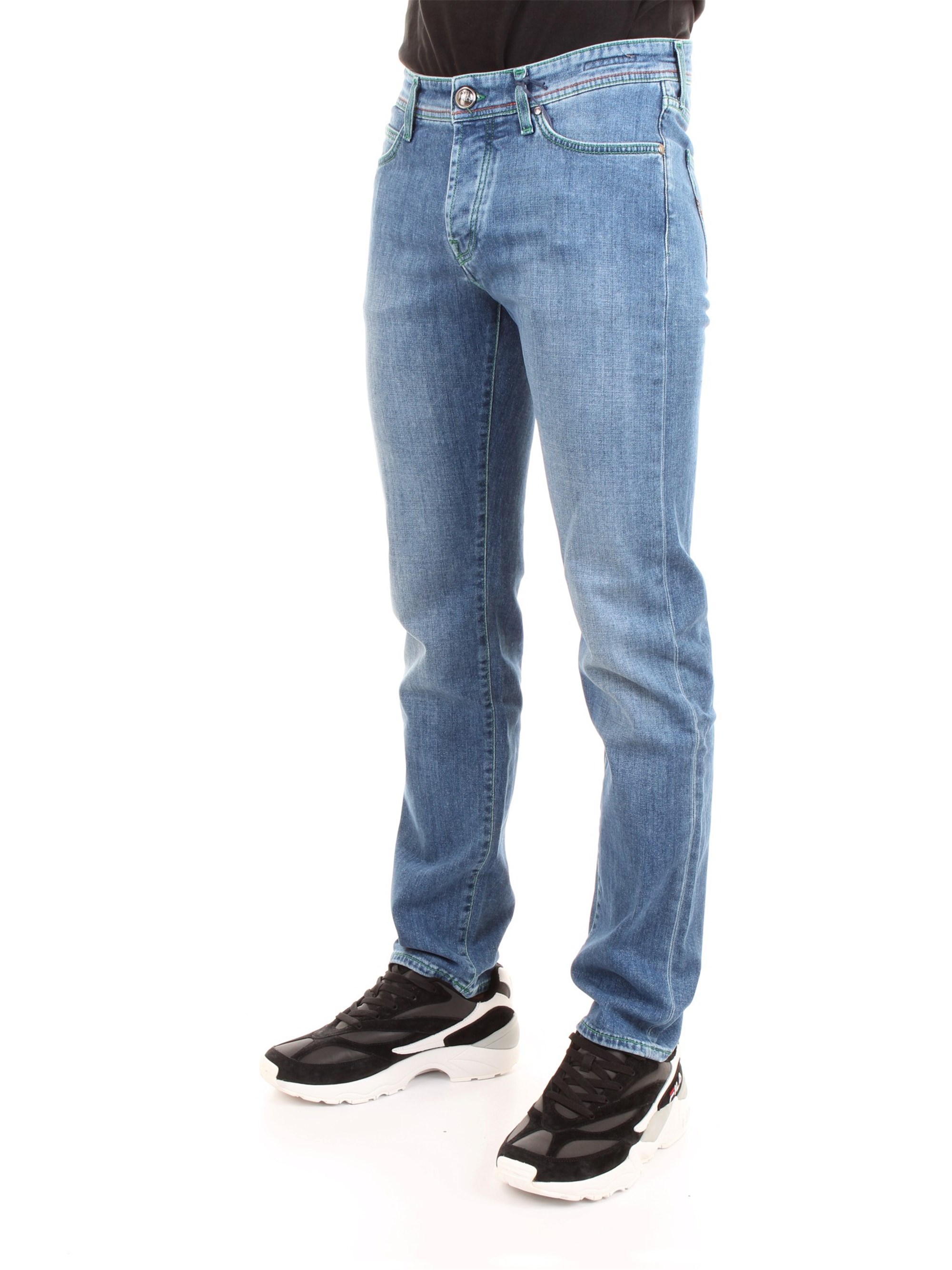 ROY ROGER'S RSU000D14100726 Light blue Clothing Man Jeans ROY ROGER'S RSU000D14100726 Light blue Clothing Man Jeans