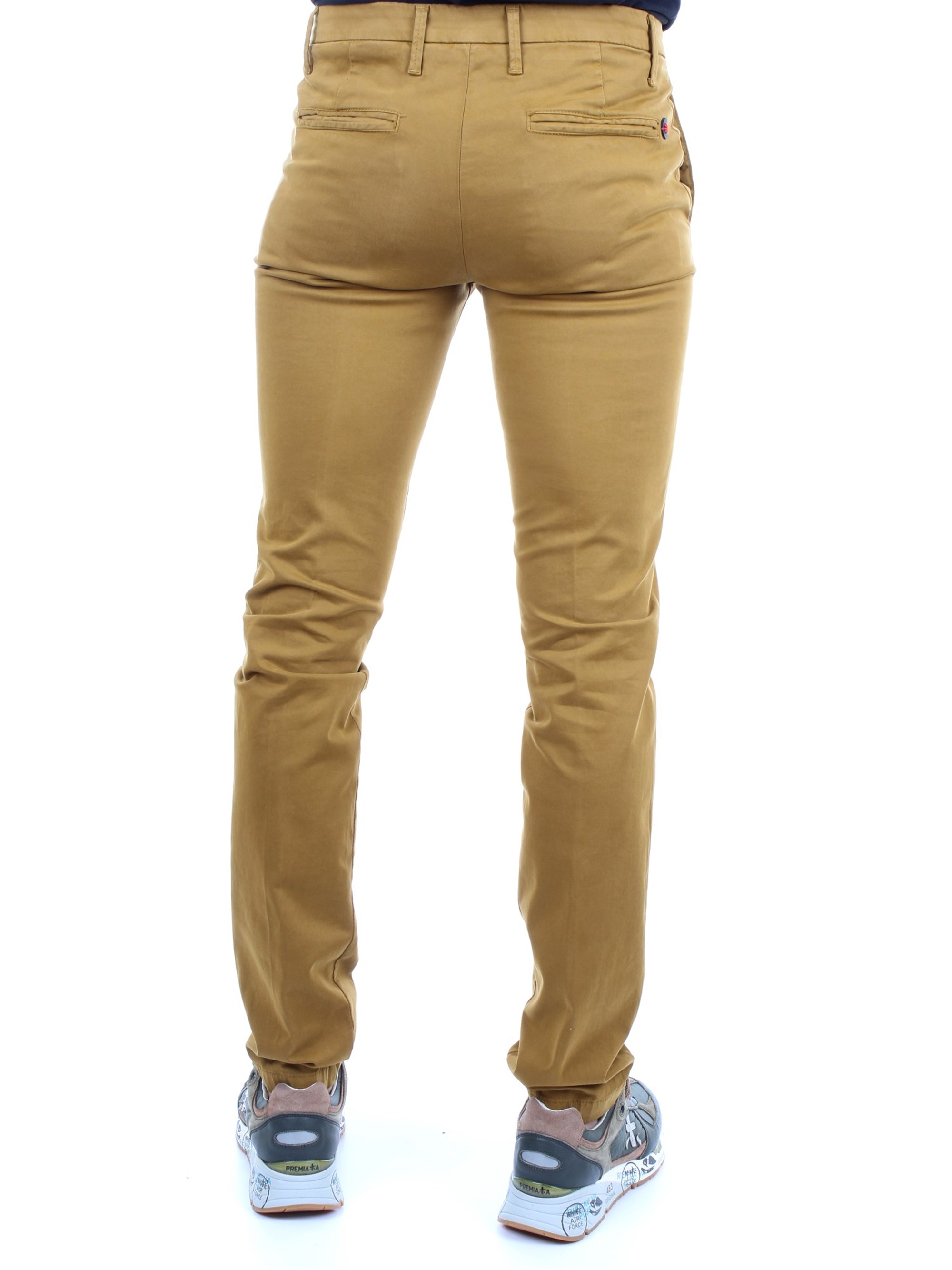 MANUEL RITZ 2732P1578T 193811 Ochre Clothing Man Trousers MANUEL RITZ 2732P1578T 193811 Ochre Clothing Man Trousers