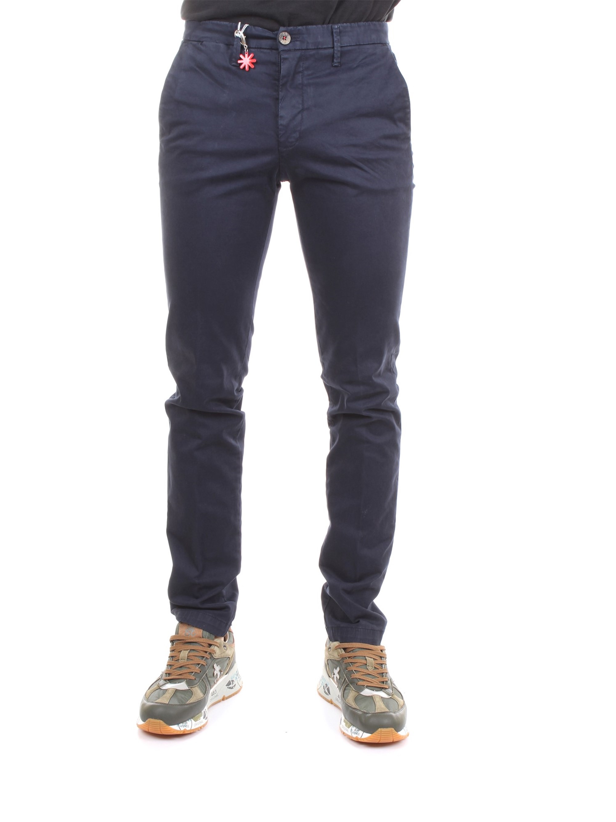 MANUEL RITZ 2732P1578T 193811 Medium blue Clothing Man Trousers MANUEL RITZ 2732P1578T 193811 Medium blue Clothing Man Trousers