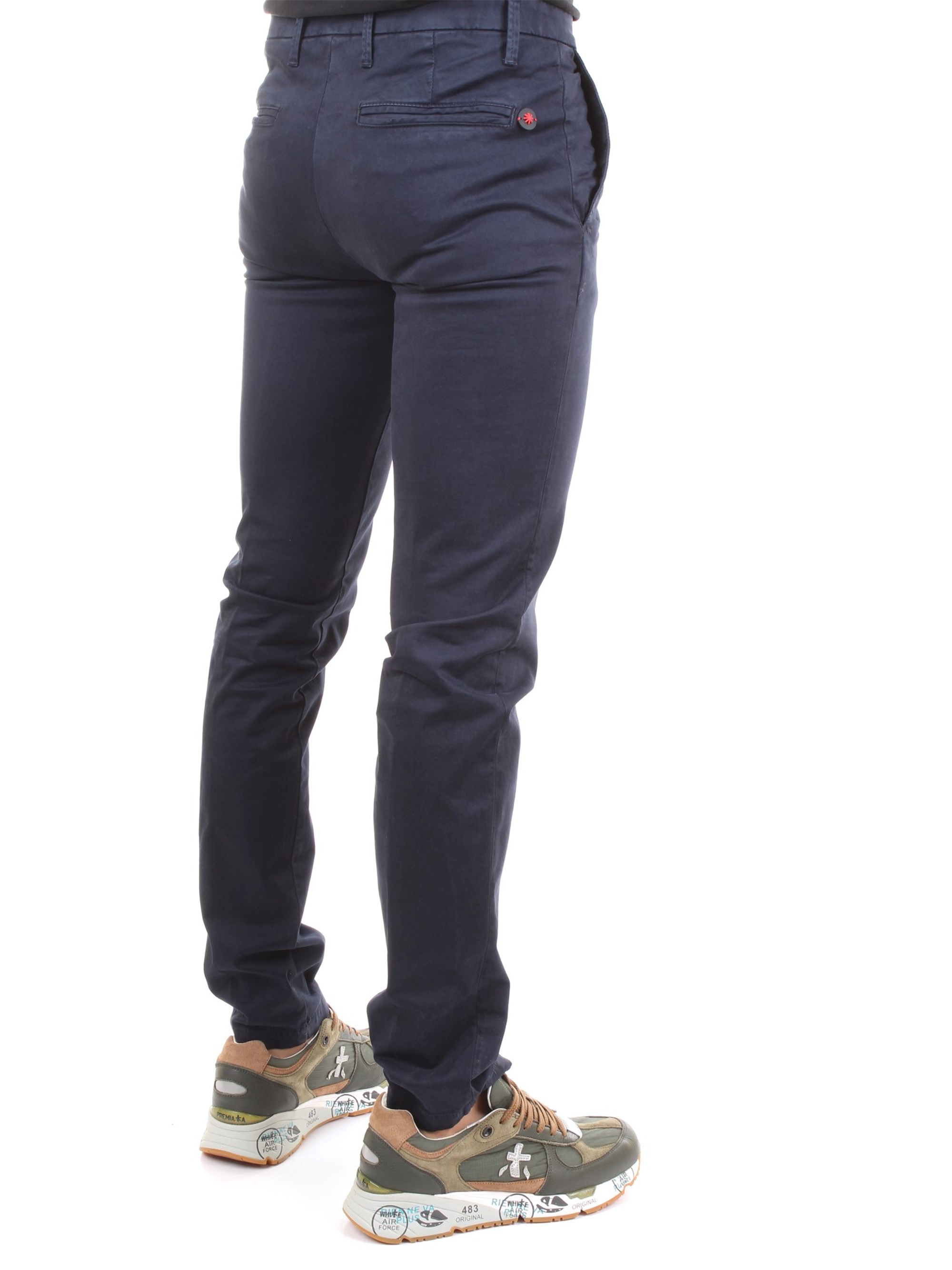 MANUEL RITZ 2732P1578T 193811 Medium blue Clothing Man Trousers MANUEL RITZ 2732P1578T 193811 Medium blue Clothing Man Trousers