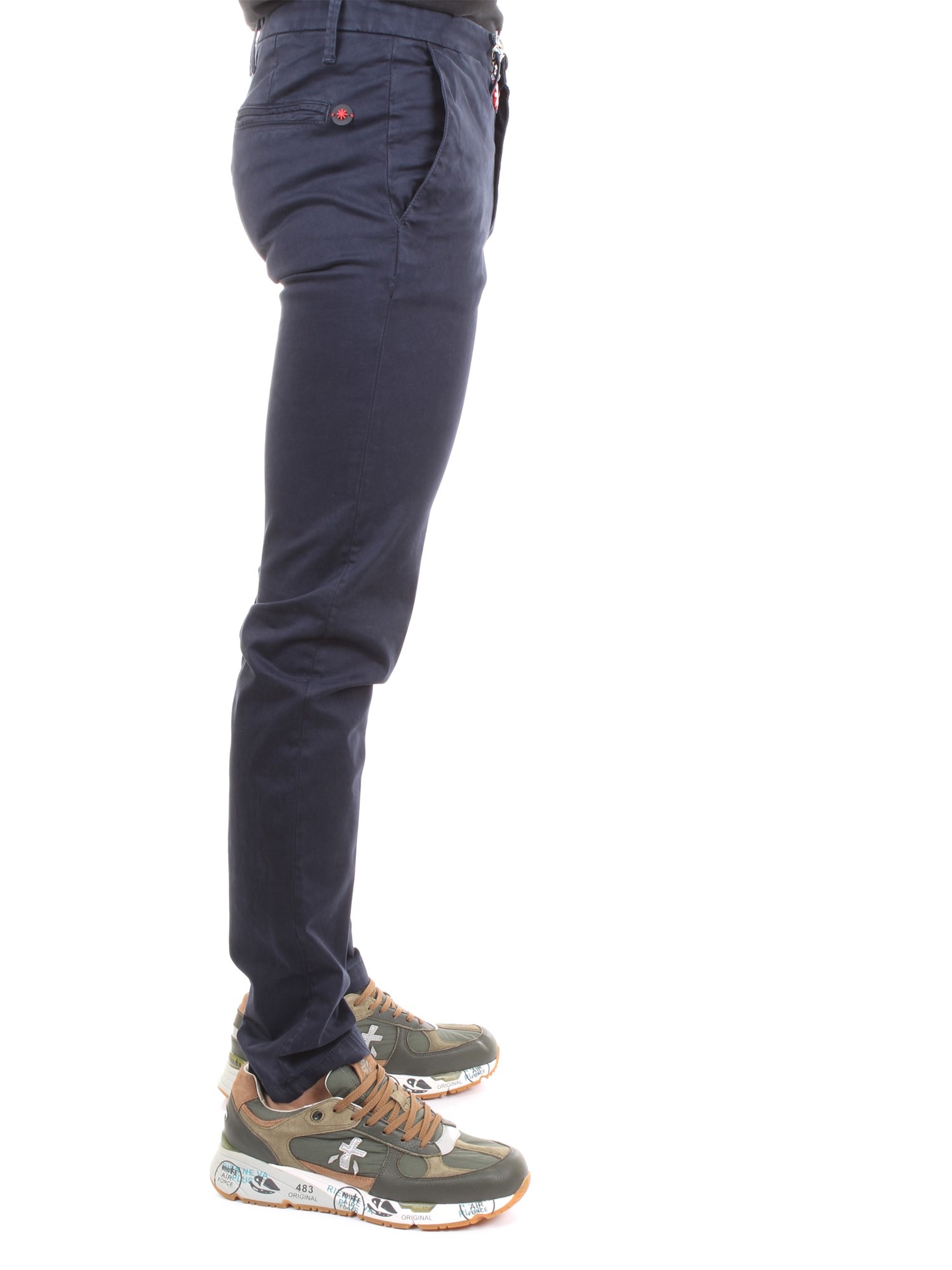 MANUEL RITZ 2732P1578T 193811 Medium blue Clothing Man Trousers MANUEL RITZ 2732P1578T 193811 Medium blue Clothing Man Trousers
