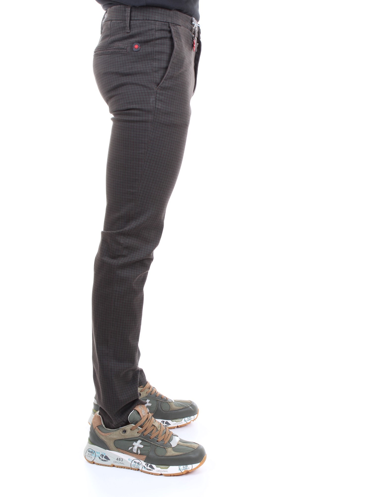 MANUEL RITZ 2732P1578 193813 Dark gray Clothing Man Trousers MANUEL RITZ 2732P1578 193813 Dark gray Clothing Man Trousers