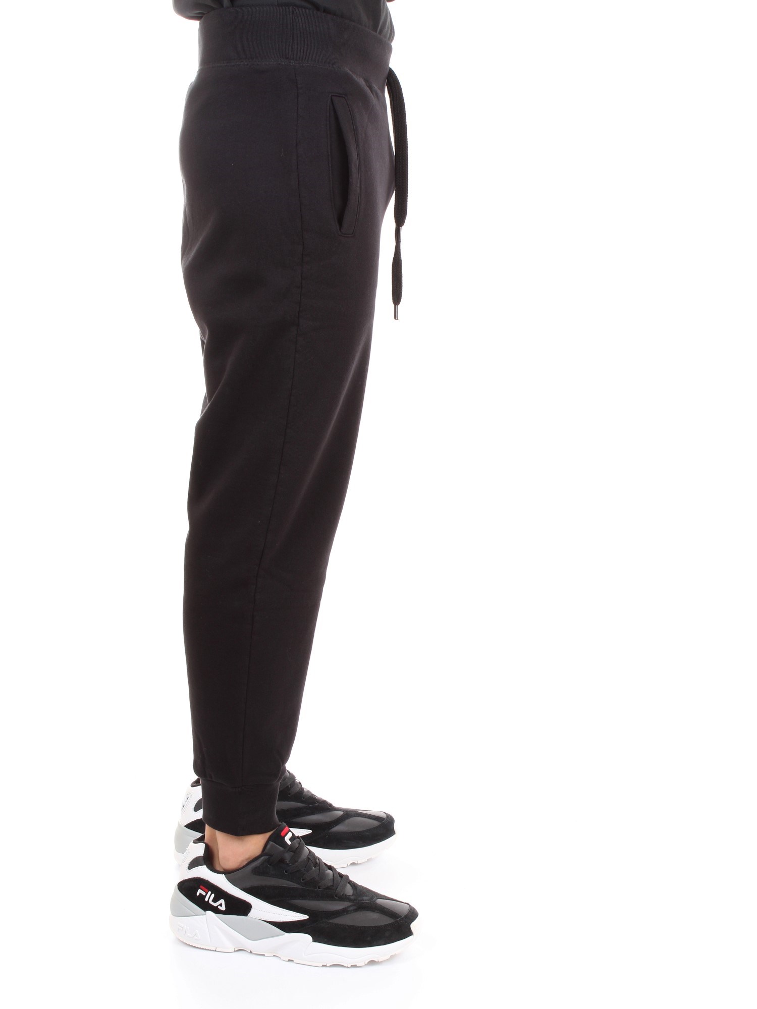CONVERSE 1018605 Black Clothing Man Trousers CONVERSE 1018605 Black Clothing Man Trousers