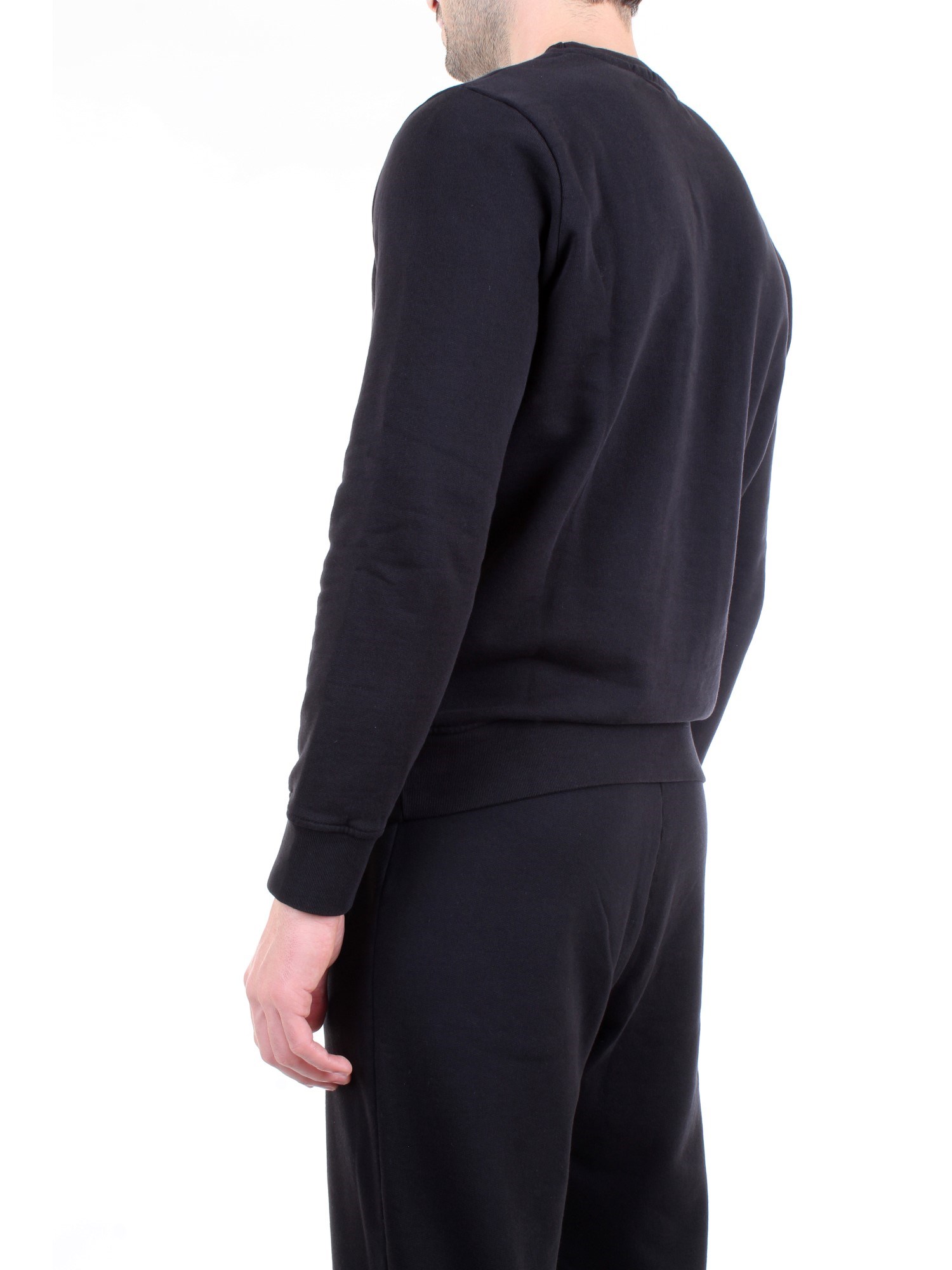 CONVERSE 10018601 A05 Black Clothing Man Sweater CONVERSE 10018601 A05 Black Clothing Man Sweater