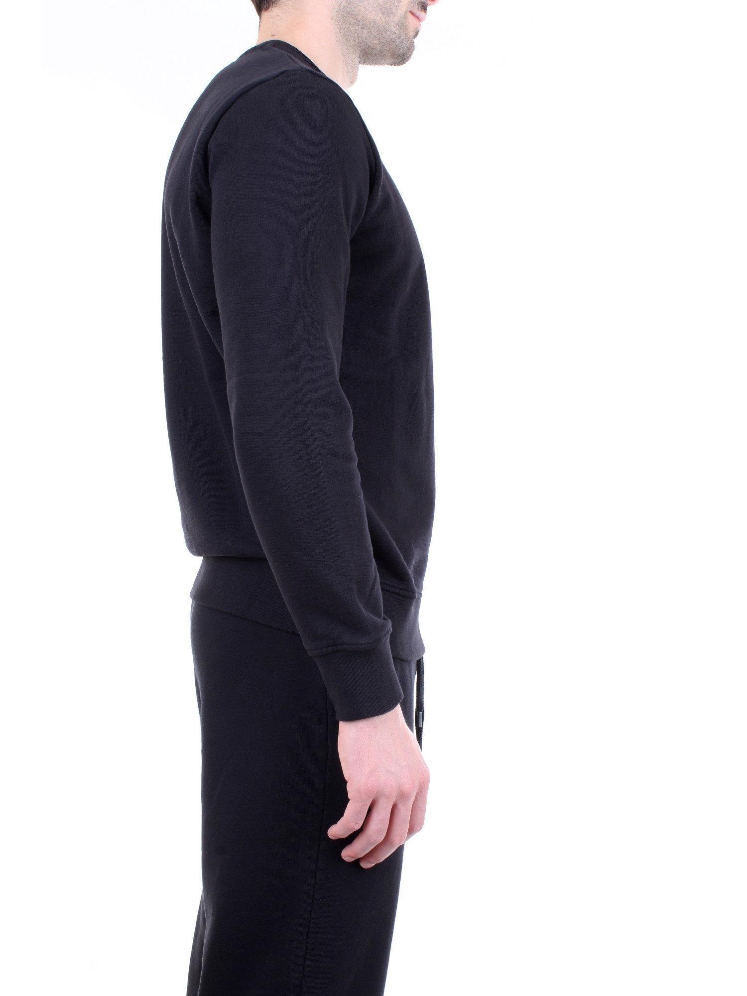 CONVERSE 10018601 A05 Black Clothing Man Sweater CONVERSE 10018601 A05 Black Clothing Man Sweater