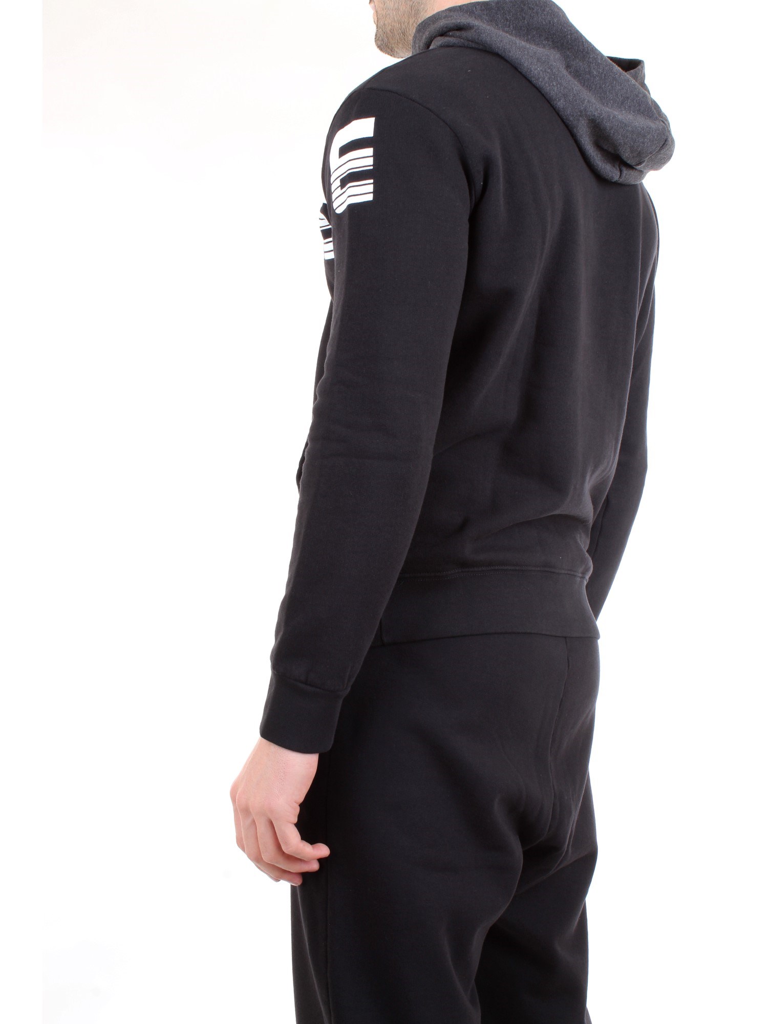 CONVERSE 10018615 Black Clothing Man Sweater CONVERSE 10018615 Black Clothing Man Sweater