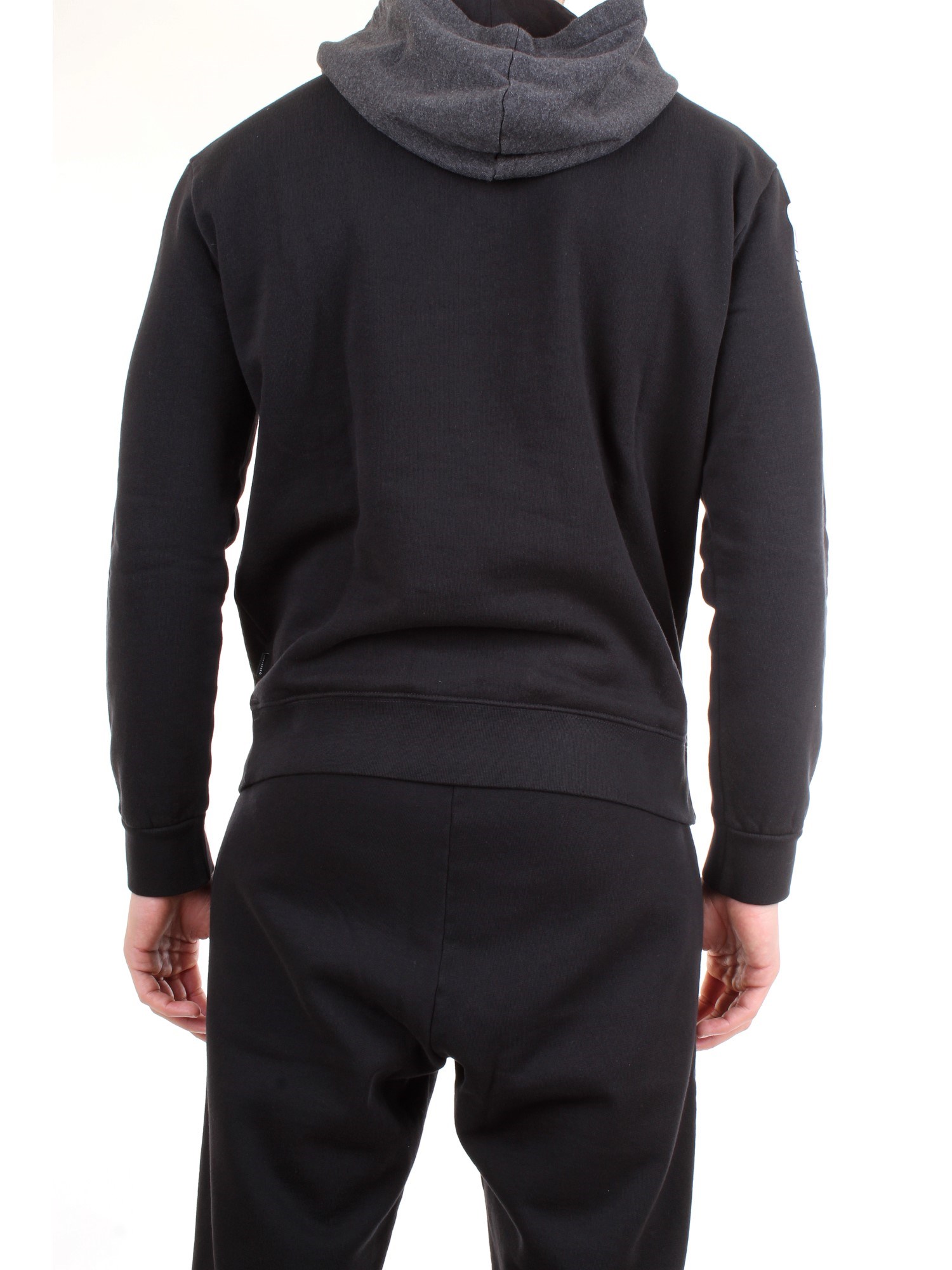 CONVERSE 10018615 Black Clothing Man Sweater CONVERSE 10018615 Black Clothing Man Sweater