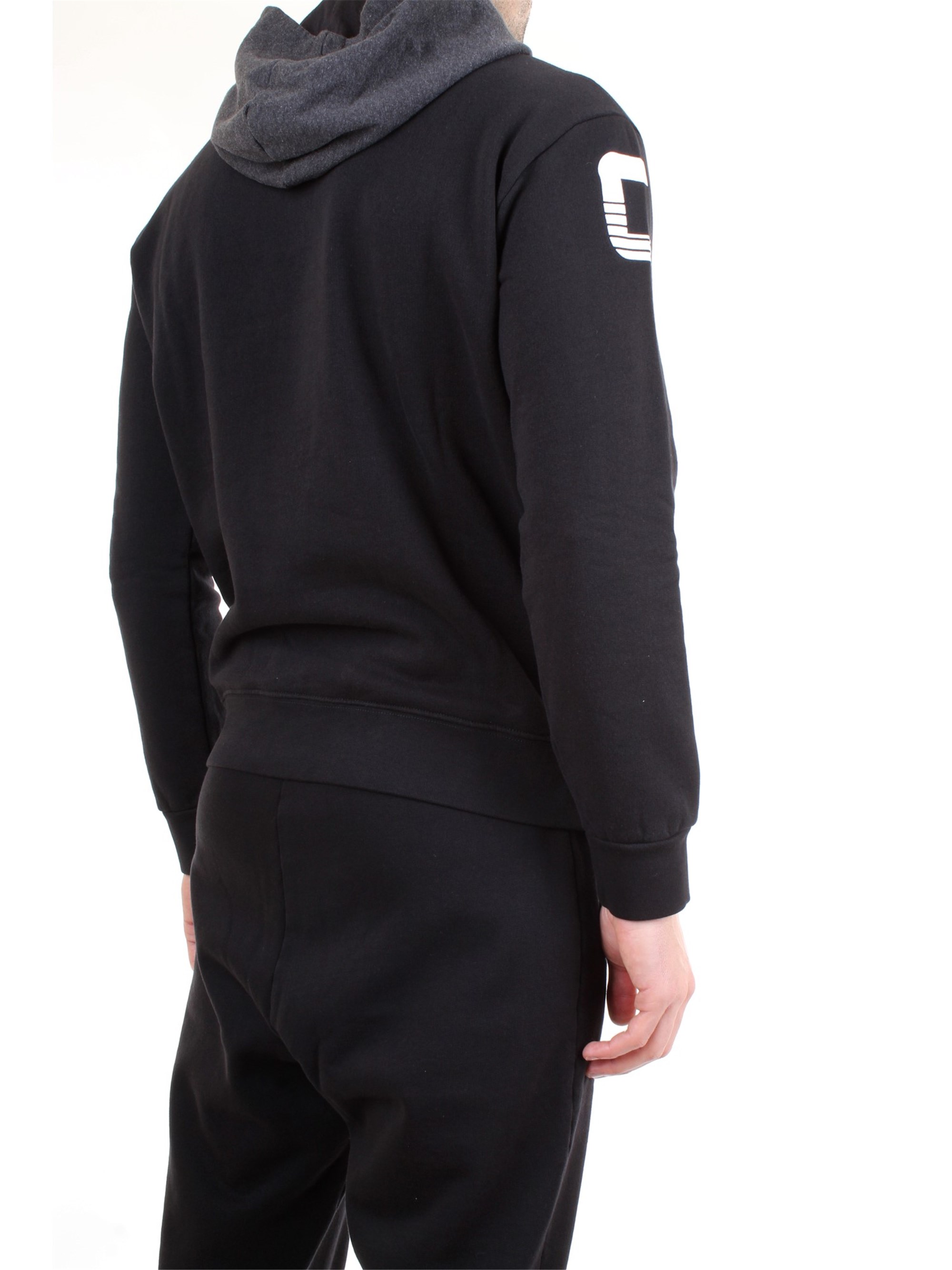 CONVERSE 10018615 Black Clothing Man Sweater CONVERSE 10018615 Black Clothing Man Sweater