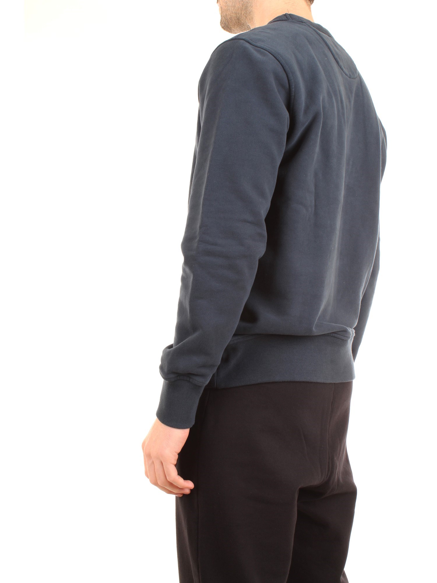WOOLRICH WOFEL1194 Blue Clothing Man Sweater WOOLRICH WOFEL1194 Blue Clothing Man Sweater