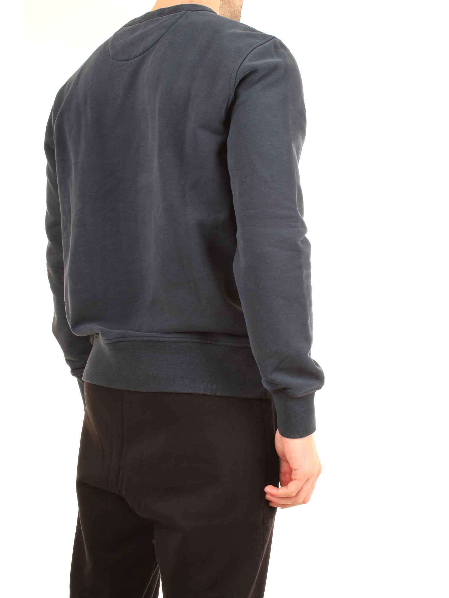 WOOLRICH WOFEL1194 Blue Clothing Man Sweater WOOLRICH WOFEL1194 Blue Clothing Man Sweater
