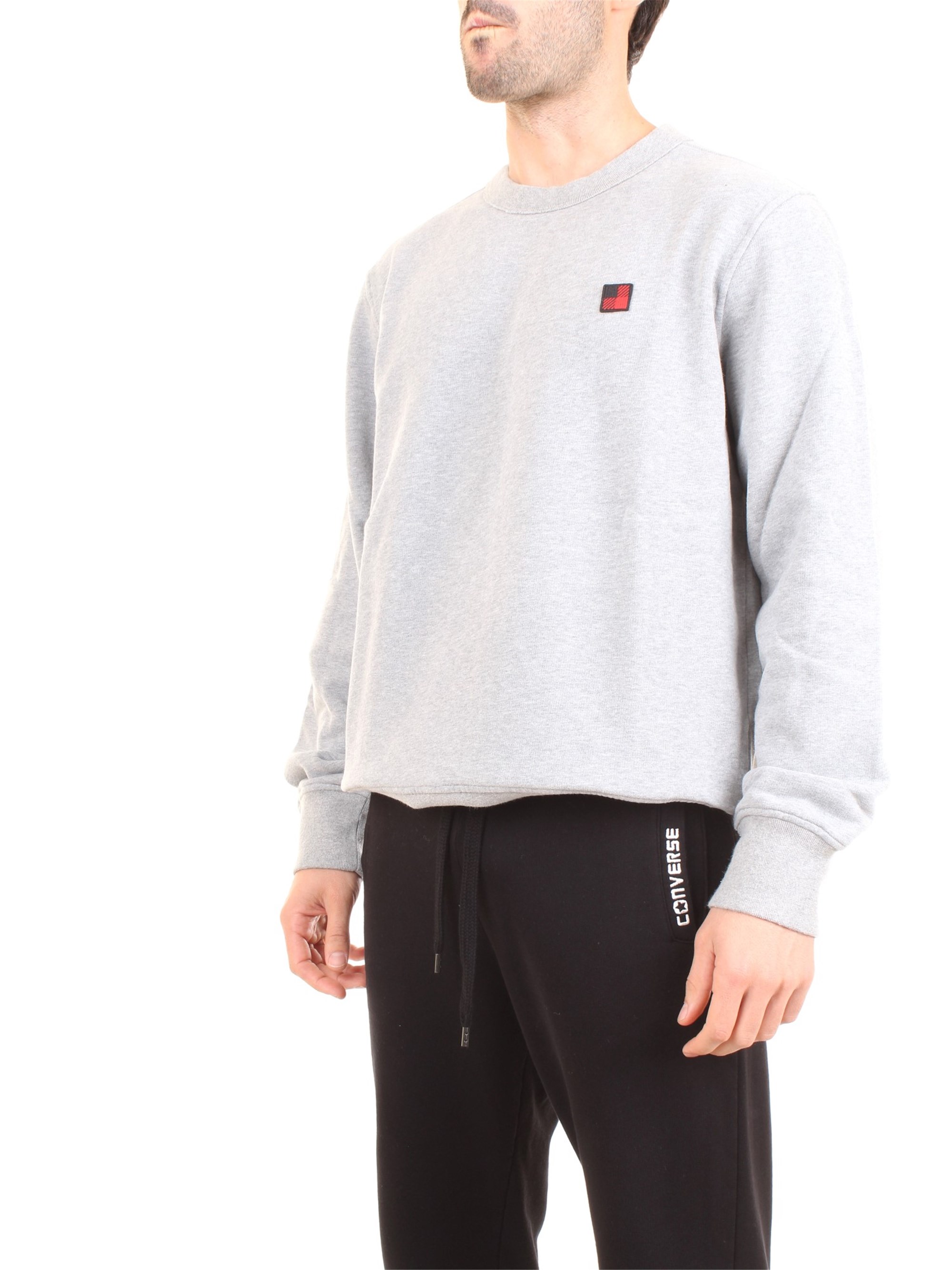 WOOLRICH WOFEL1194 Grey Clothing Man Sweater WOOLRICH WOFEL1194 Grey Clothing Man Sweater