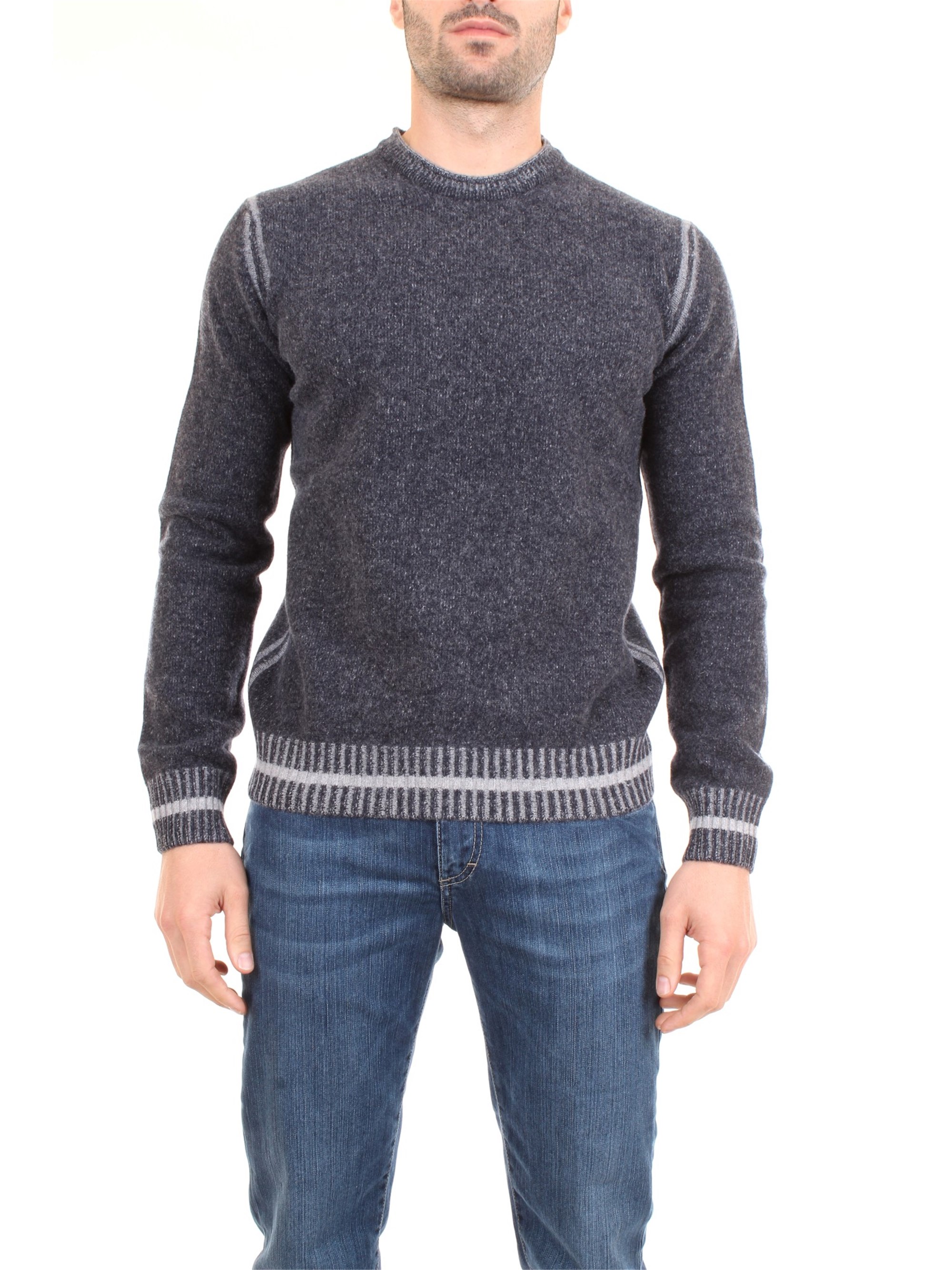 AB KOST 9304 7040 Medium blue Clothing Man Pullover AB KOST 9304 7040 Medium blue Clothing Man Pullover
