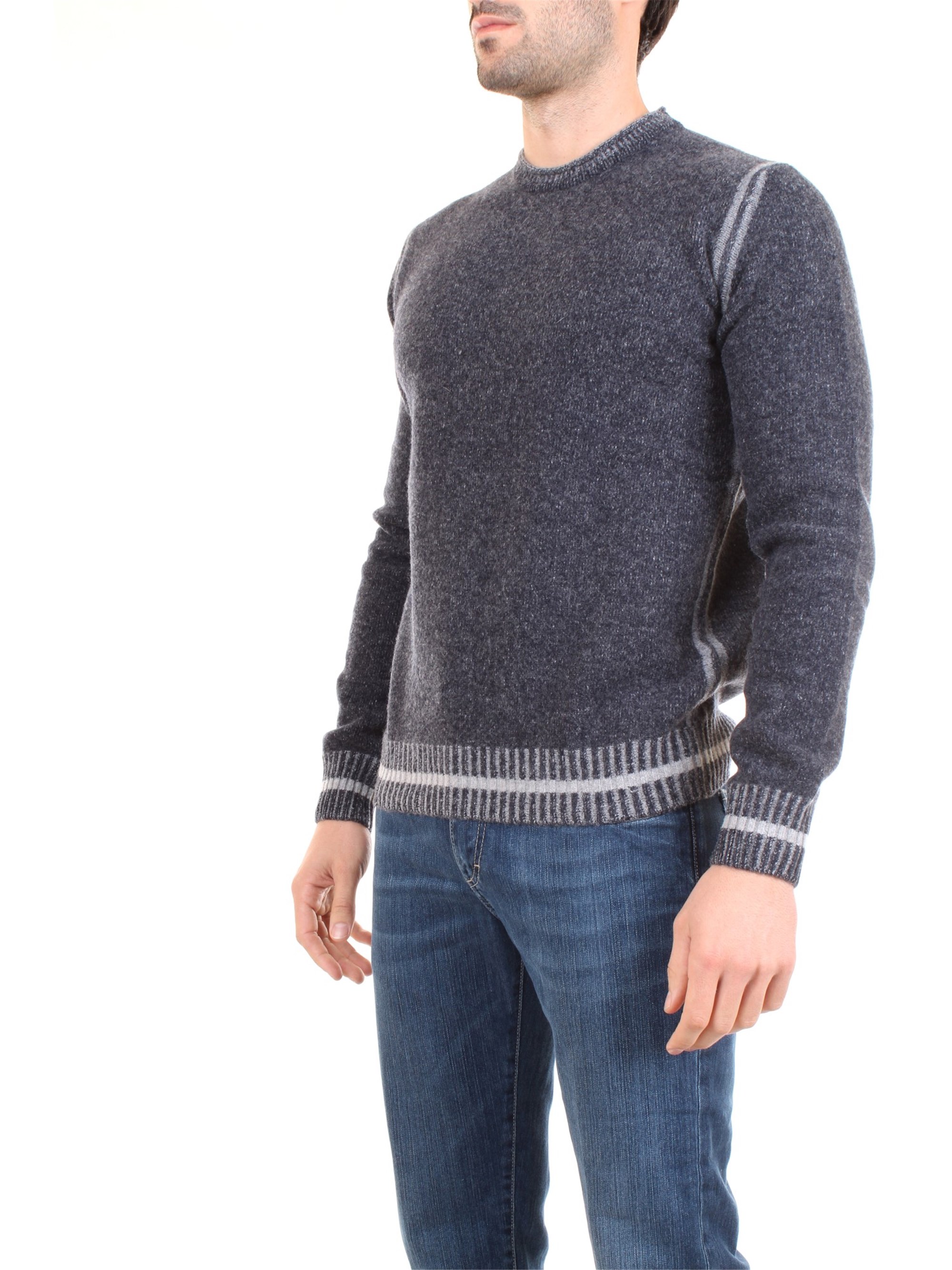 AB KOST 9304 7040 Medium blue Clothing Man Pullover AB KOST 9304 7040 Medium blue Clothing Man Pullover